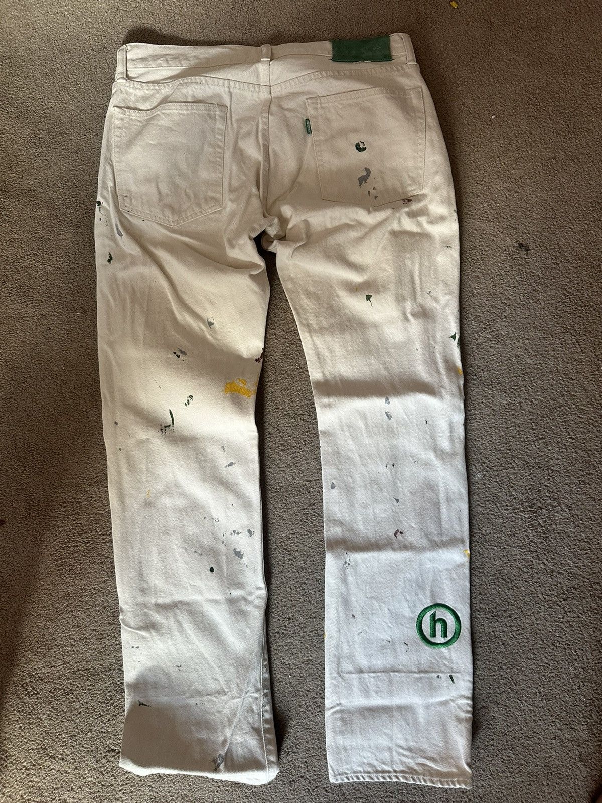 HIDDEN Hidden Paint Denim Jeans Size US 32 / EU 48 - 3 Thumbnail