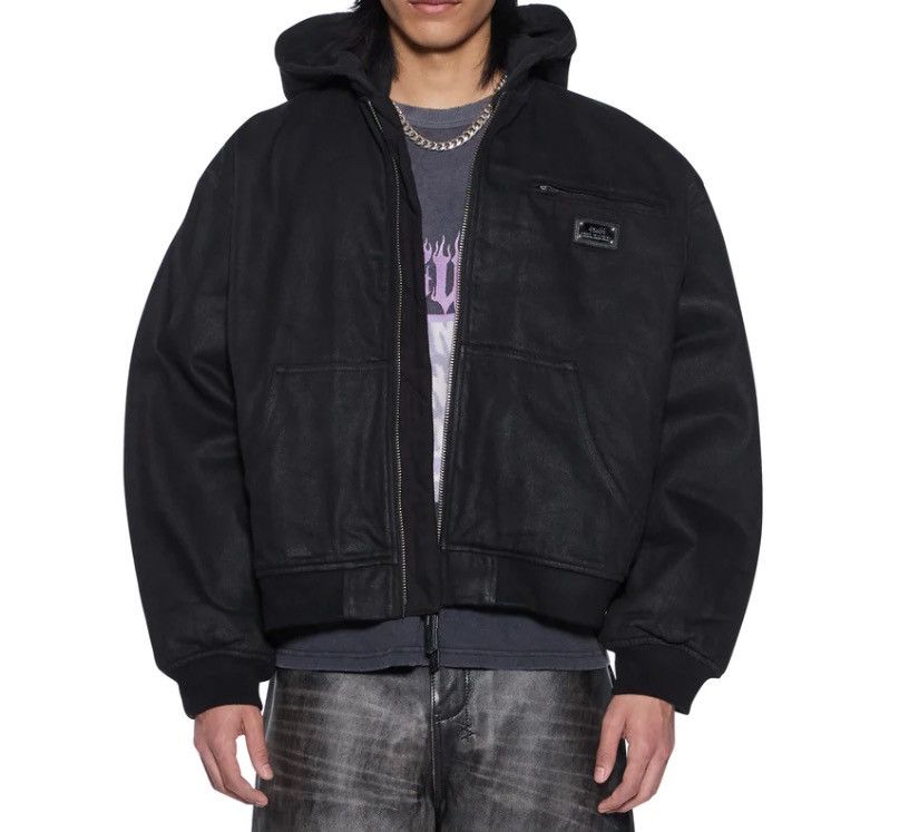 Ksubi Sin City Plated Waxed Jacket Black Size US M / EU 48-50 / 2 - 3 Thumbnail