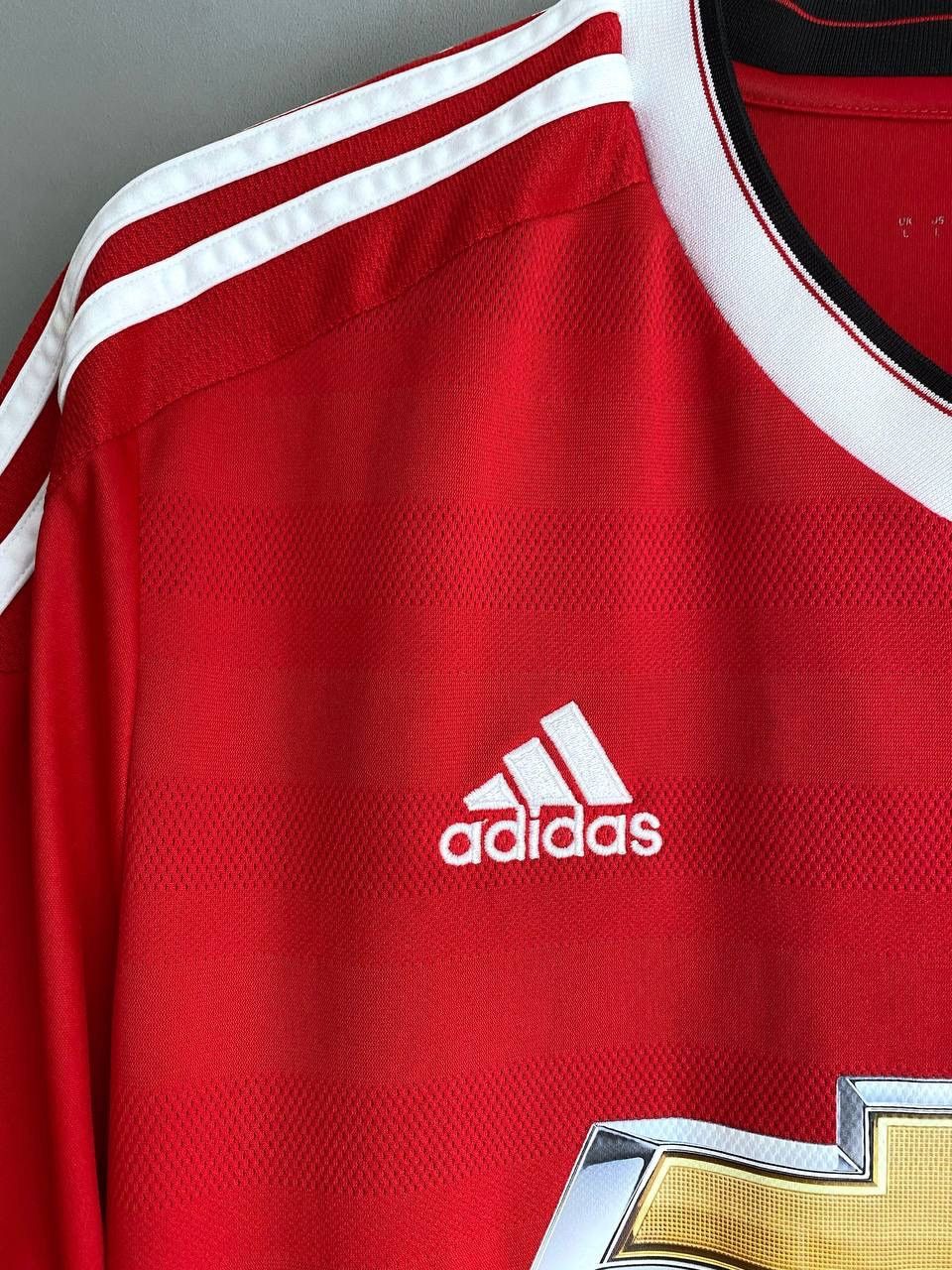 Adidas Manchester United 2015/16 Home Soccer Jersey, Size L, AC1414 Size US L / EU 52-54 / 3 - 6 Thumbnail