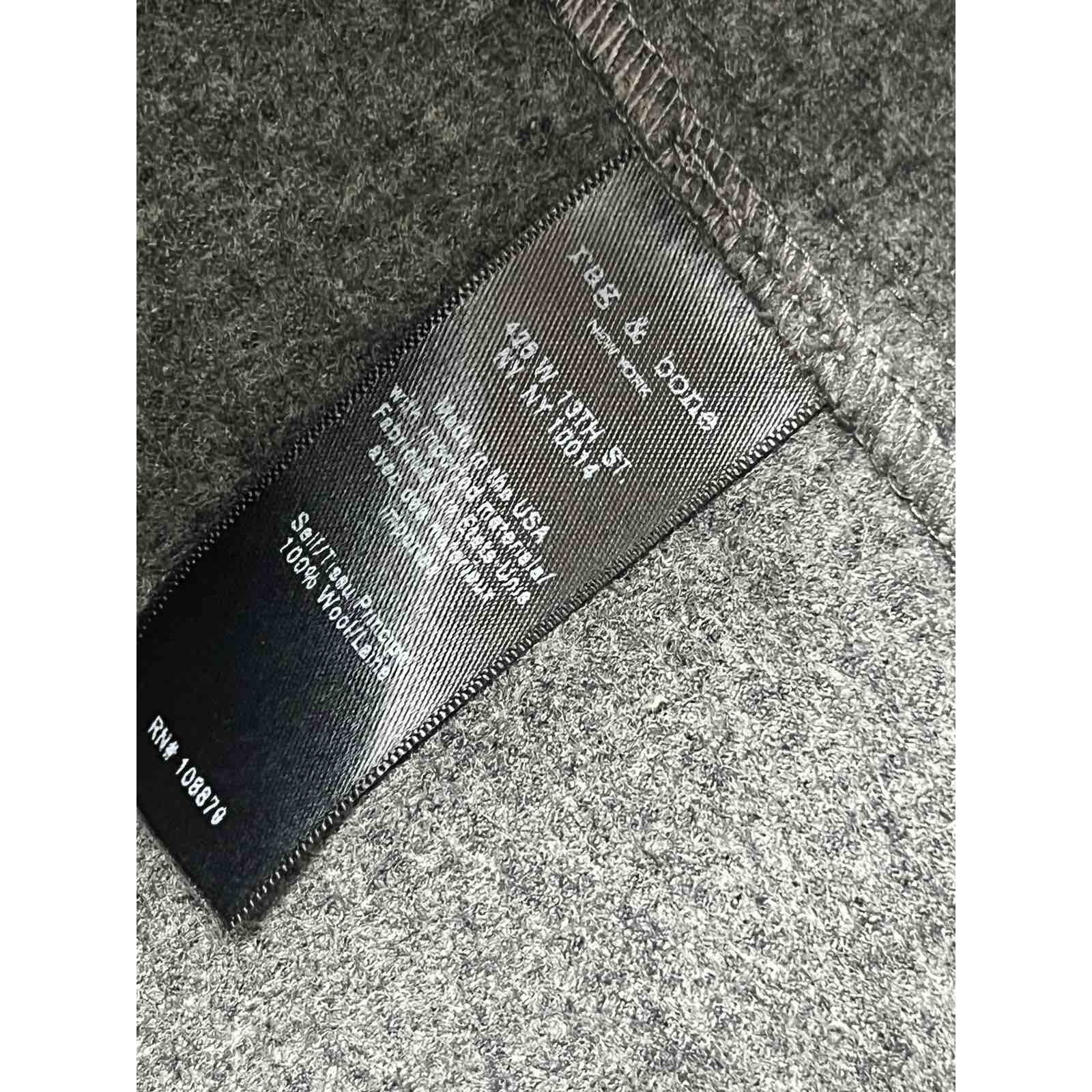 Rag & Bone Rag & Bone Razor 100% Wool Blazer Grey 0 A000639 Size XS / US 0-2 / IT 36-38 - 9 Thumbnail