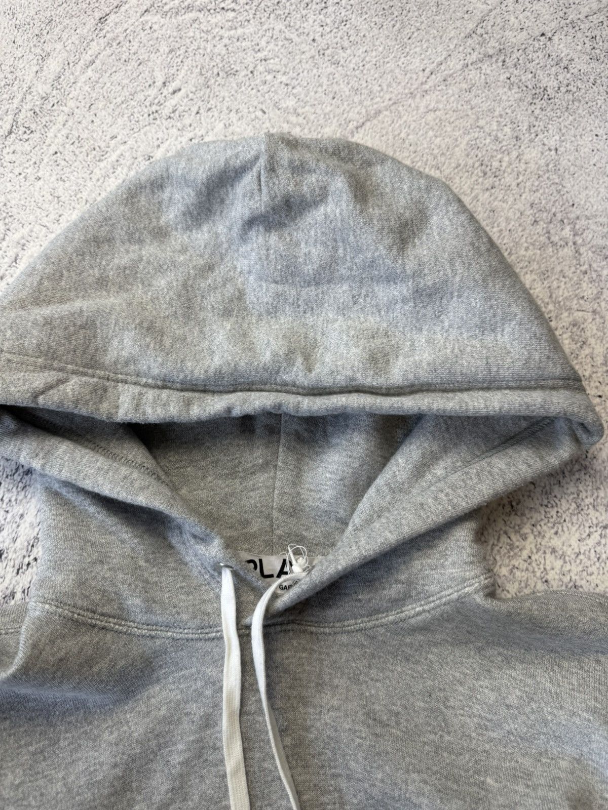 Comme des Garcons PLAY Comme Des Garcons Play CDG Grey Hoodie Sweatshirt Japanese Size M / US 6-8 / IT 42-44 - 17 Thumbnail
