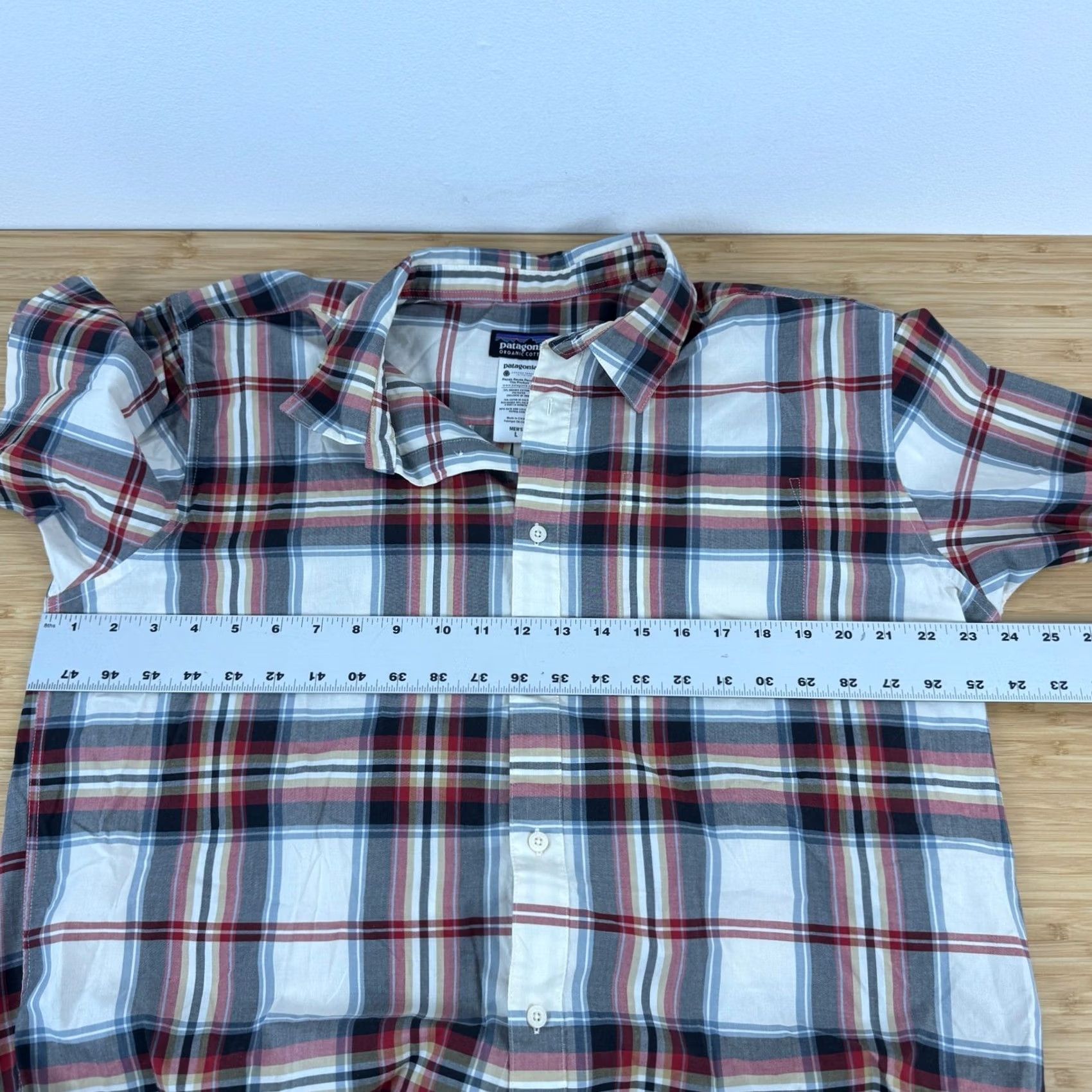 Patagonia Patagonia Shirt Men's L Organic Cotton Plaid Button Up Casual Outdoor Size US L / EU 52-54 / 3 - 3 Thumbnail