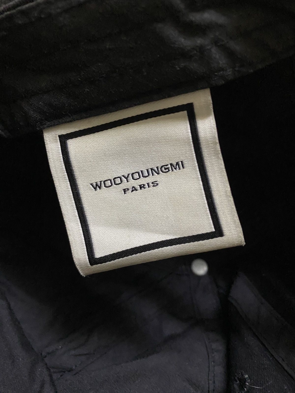 Wooyoungmi WOOYOUNGMI PARIS Classic Embroidered Logo Ball Cap Size ONE SIZE - 4 Thumbnail