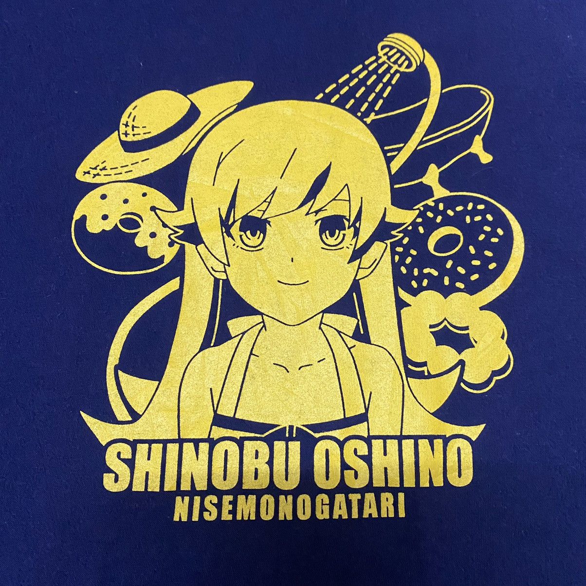 Anime 💥RARE💥 NISEMONOGATARI SHINOBU OSHINO ANIME MOVIE T SHIRT Size US L / EU 52-54 / 3 - 8 Thumbnail