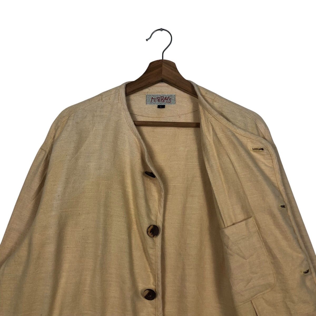 Japanese Brand 📌Vintage Chore Worker Jacket Y Collar Mike Birnes Kapital Size US L / EU 52-54 / 3 - 13 Thumbnail