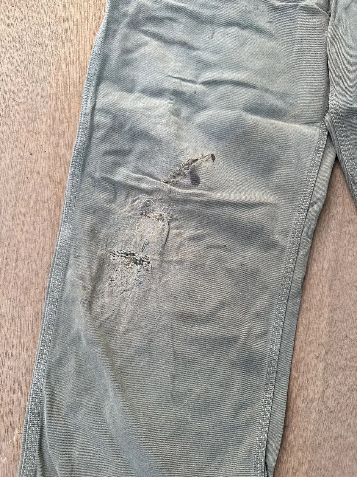 Carhartt RUSTY VINTAGE CARHARTT WORK WEAR FADED BAGGY CARPENTER PANTS Size US 29 - 6 Thumbnail