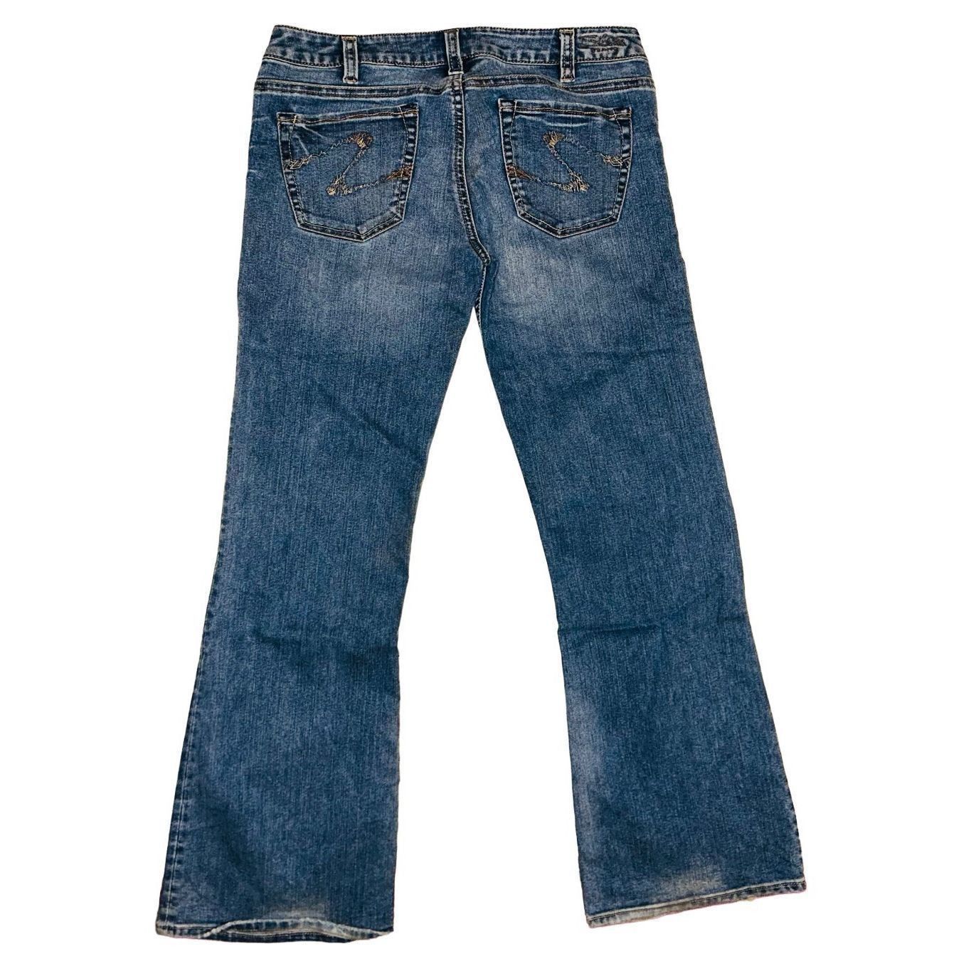 Other Silver Jeans “Tina” Women’s 32 X 31 Denim Blue Bootcut Jeans Size 32" / US 10 / IT 46 - 2 Thumbnail