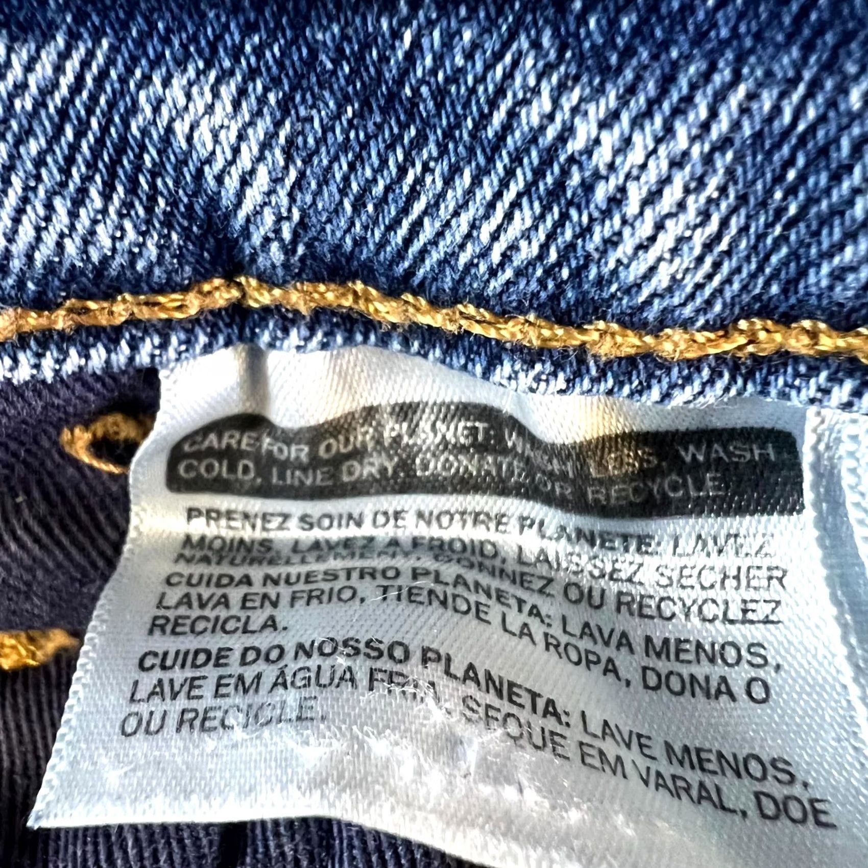 Levi's Levi's Jeans Mens 36x34 Blue Denim 5-Pockets Straight Leg Streetwear Jeans Size US 36 / EU 52 - 6 Thumbnail