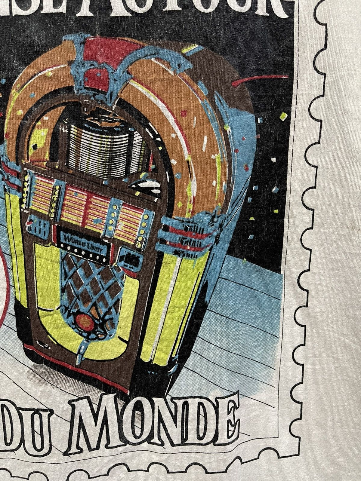 Band Tees × Vintage Vintage Tour Tee x Danse Autour Du Monde🔥🔥🔥 Size US XL / EU 56 / 4 - 5 Thumbnail
