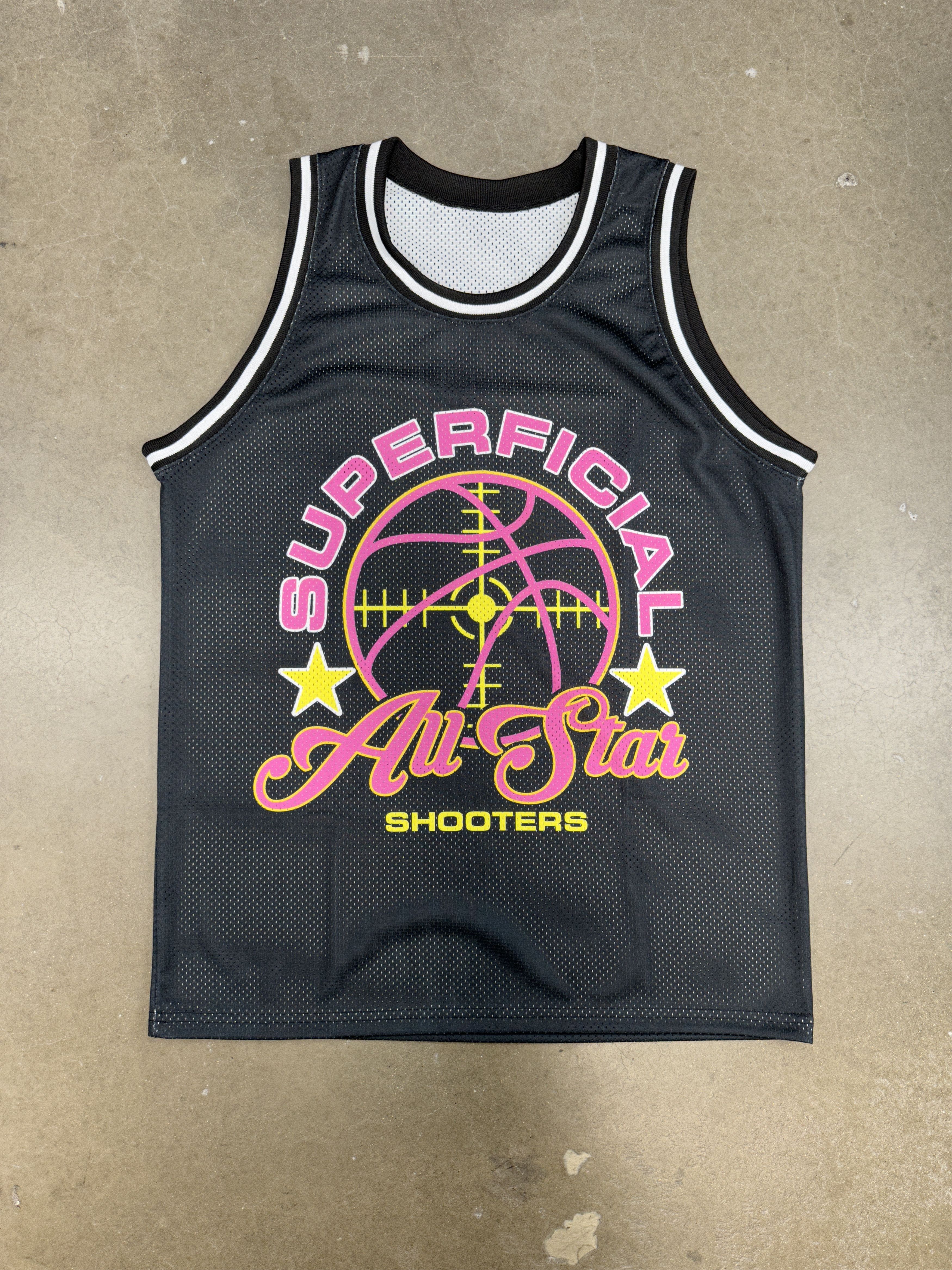 Other SUPERFICIAL x NOTHING PERSONAL - ALL STAR SHOOTER JERSEY - L Size US L / EU 52-54 / 3 - 1 Thumbnail