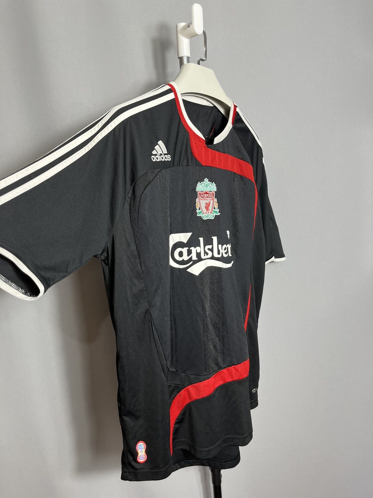 Adidas Fernando Torres #9 LIVERPOOL shirt ADIDAS 2007-2008 adult Size US L / EU 52-54 / 3 - 4 Thumbnail