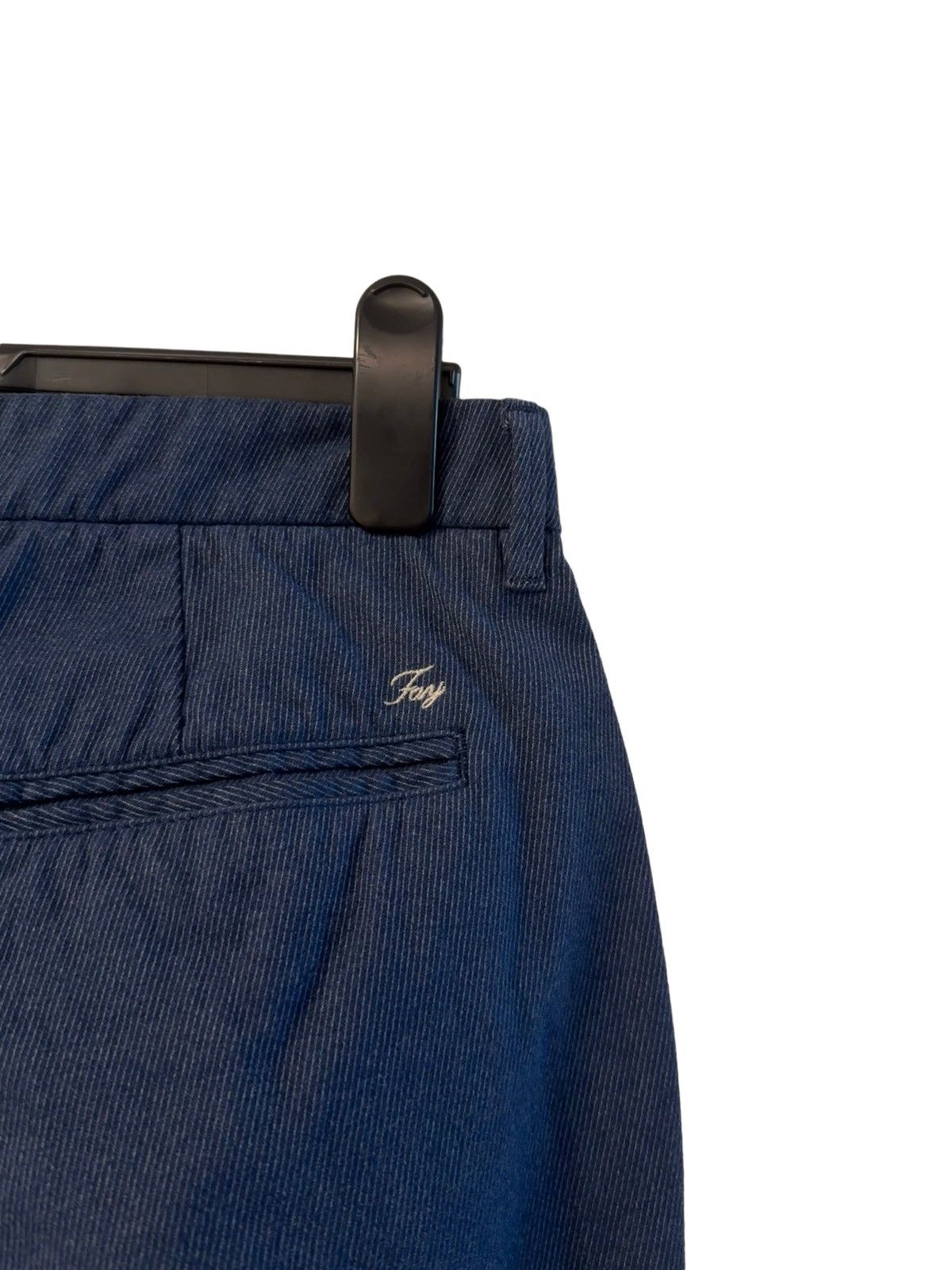 Fay FAY Garment-dyed Capri Pants BLUE SIZE 33 Made in Italy Size US 33 - 4 Thumbnail