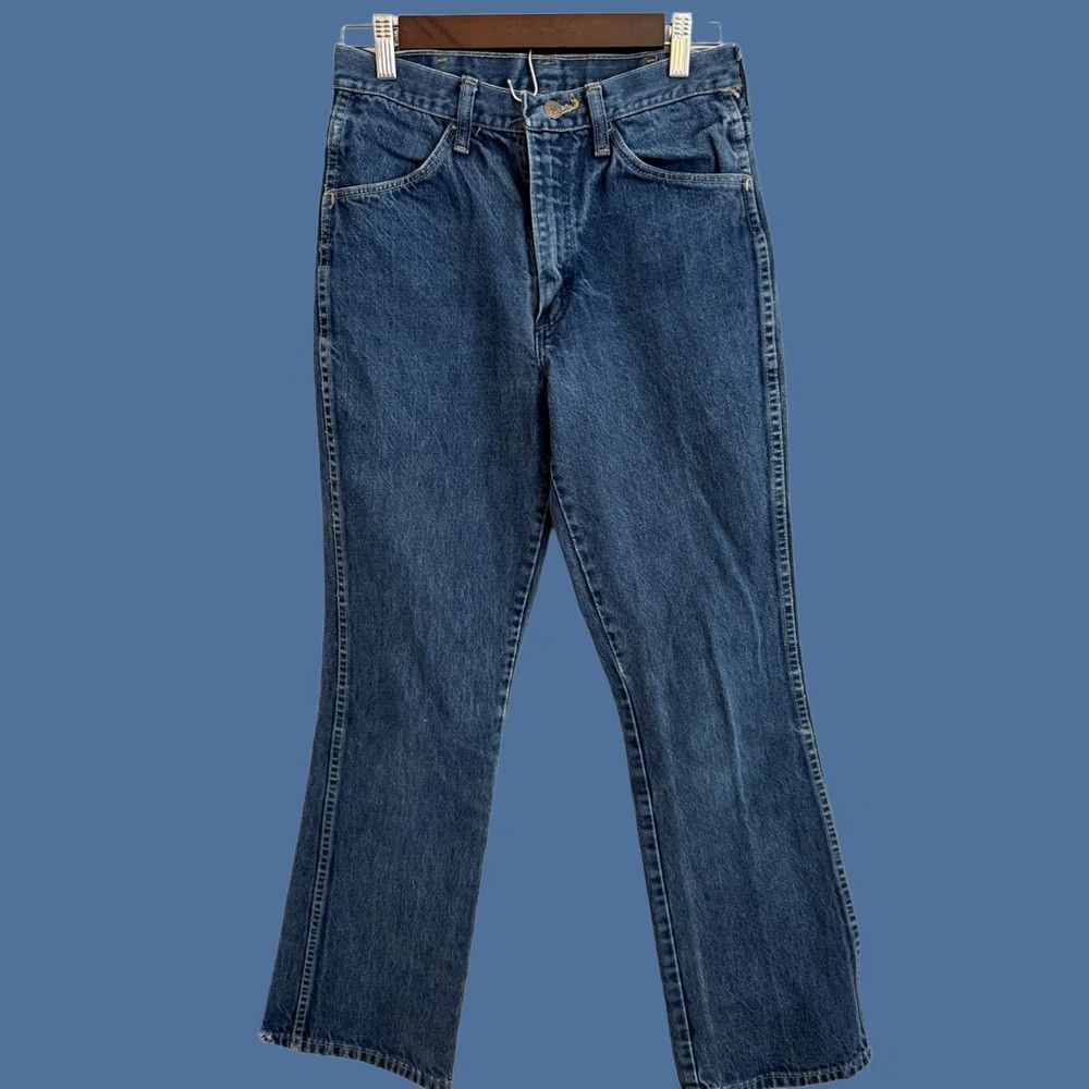 Denime VINTAGE Rustler Mens Blue Straight Leg Denim Jeans 30 x 32 80s Western Shirt Category: Jeans Shirt? Size US 30 / EU 46 - 1 Thumbnail