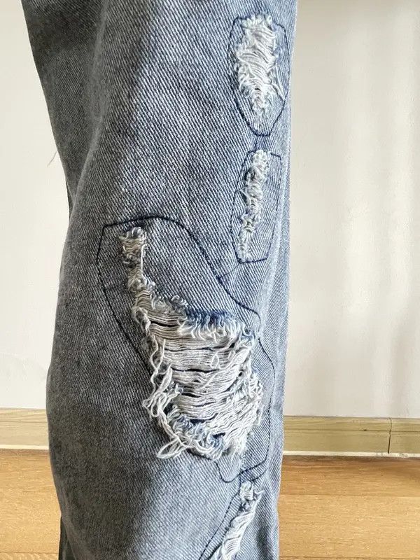 Vintage Retro punk denim pants Size US 32 / EU 48 - 7 Thumbnail