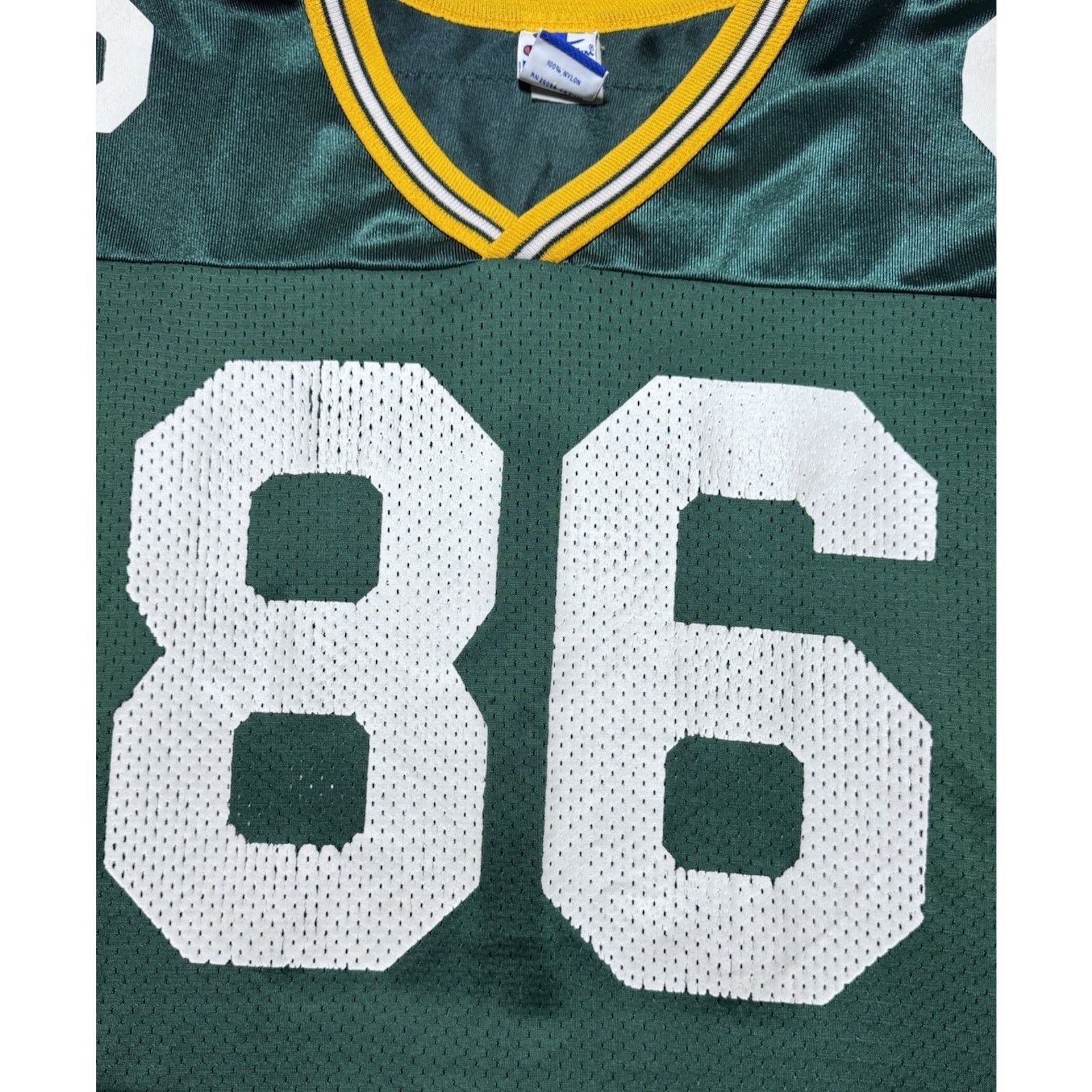 Champion Vtg Antonio Freeman #86 Green Bay Packers NFL Jersey Mens 48 Size US XL / EU 56 / 4 - 5 Thumbnail
