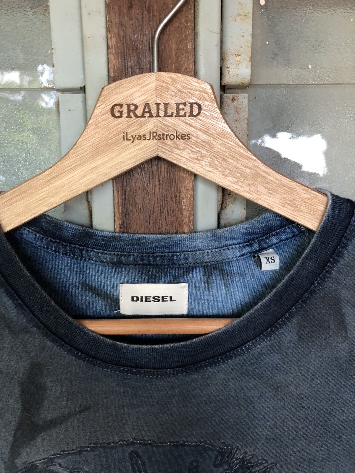 Diesel Diesel Style Punk Blue Black Shirt Tee Size US XS / EU 42 / 0 - 13 Thumbnail