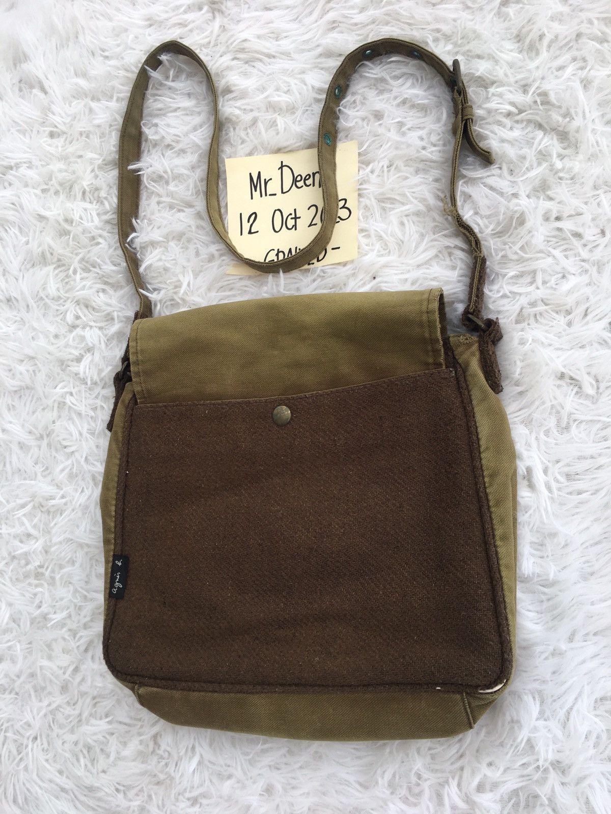 agnes b. Rare Vintage Agnes B. Sling Bag Size ONE SIZE - 16 Thumbnail