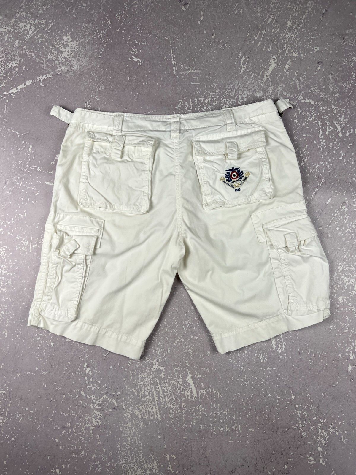 Aeronautica Militare Aeronautica Militare Cotton Cargo Bermuda Shorts Size US 31 - 4 Thumbnail