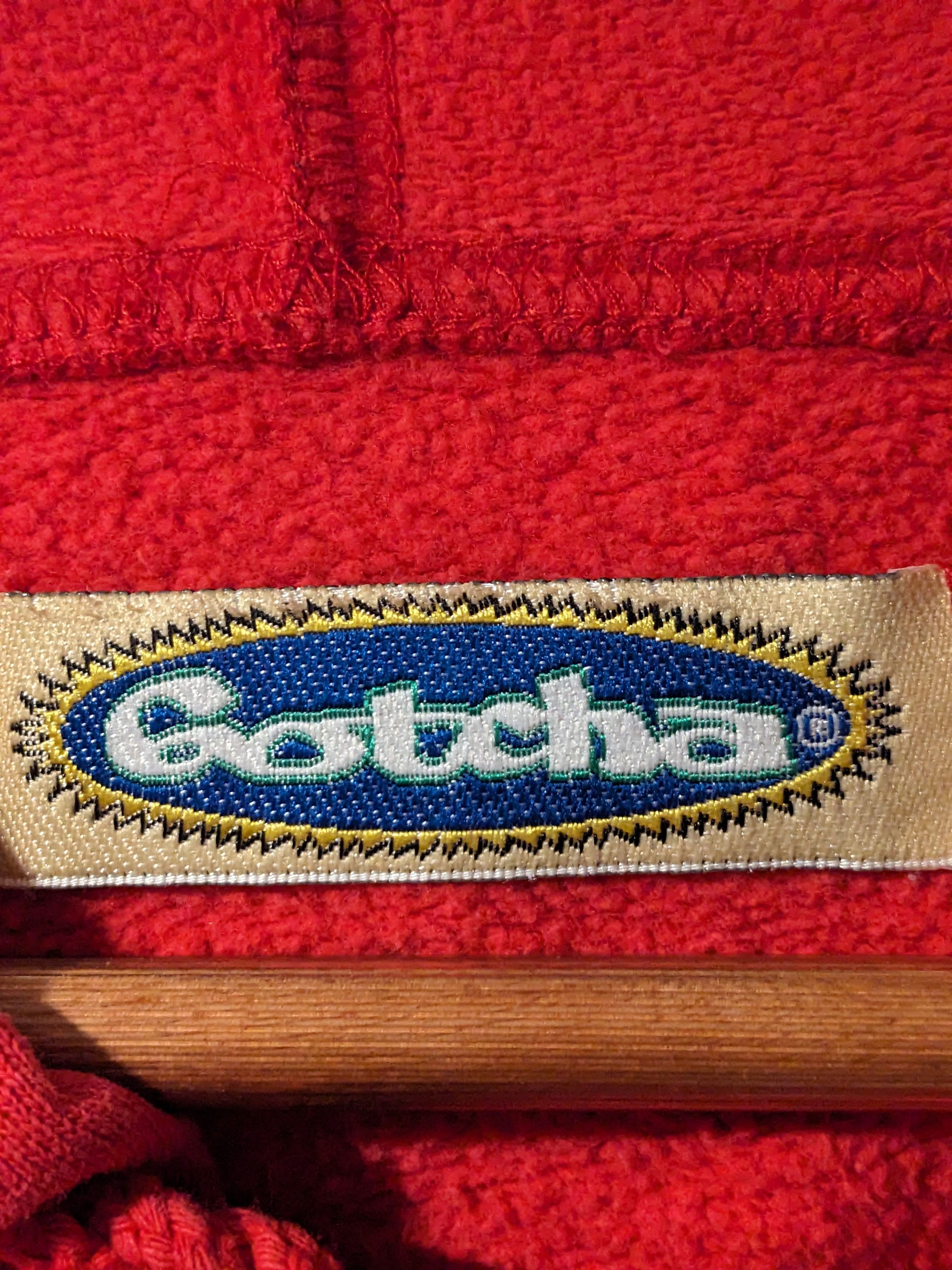 Gotcha × Vintage Vintage 90s Gotcha Surf Wear Logo Red Medium Hoodie Size US M / EU 48-50 / 2 - 4 Thumbnail