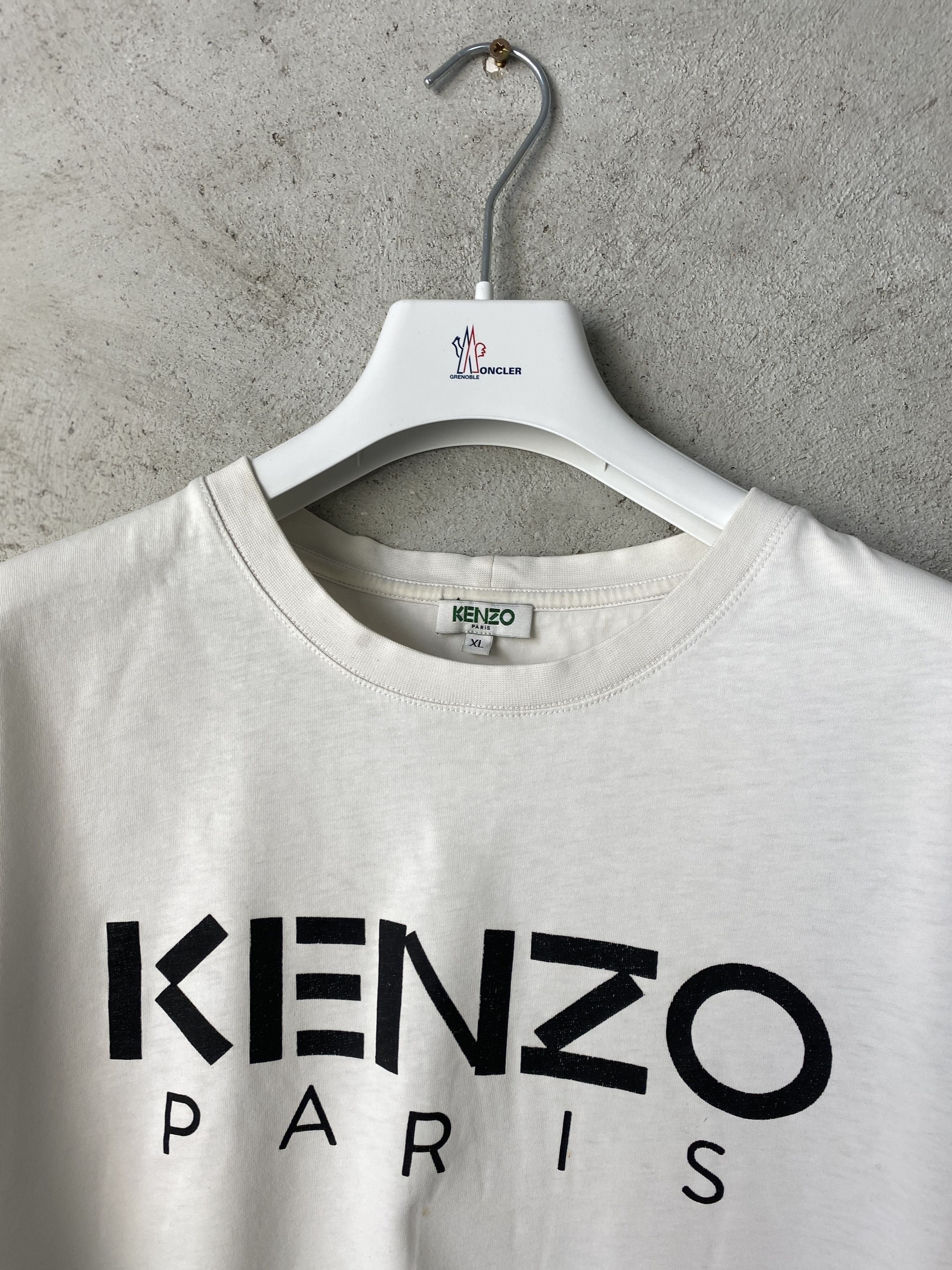 Kenzo Kenzo Paris big logo printed t-shirt tee Size US XL / EU 56 / 4 - 2 Thumbnail