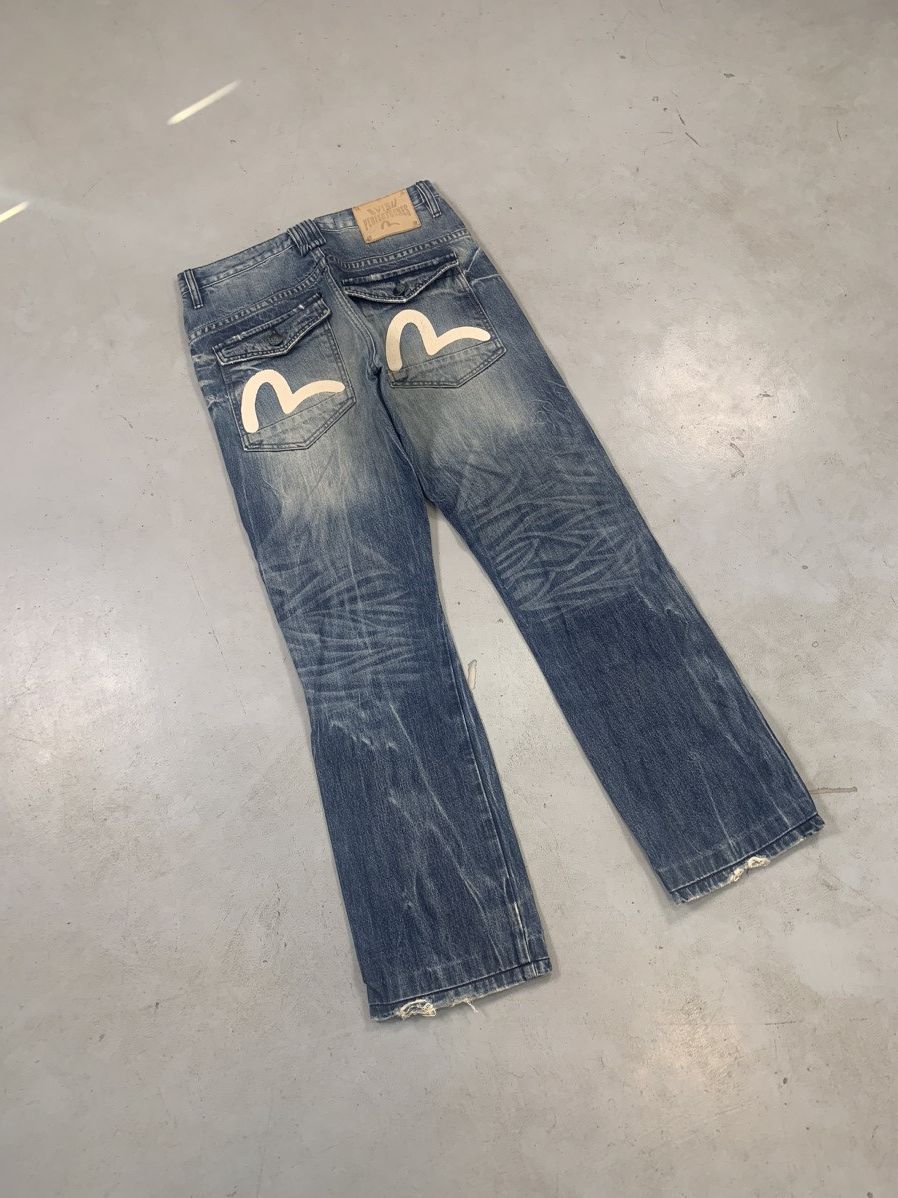Japanese Brand Vintage Evisu inspired bootcut denim Size US 32 / EU 48 - 1 Thumbnail