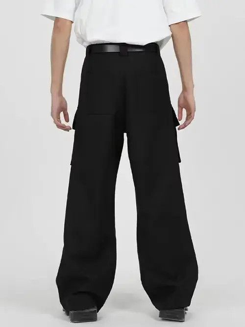 Jean flared utility multi pocket cargo pants Size US 32 / EU 48 - 2 Thumbnail
