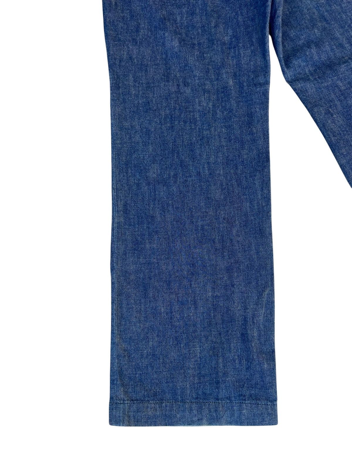 Fat Tokyo FAT FA Japan Buckle Back Baggy Denim Trouser Pant Size US 34 / EU 50 - 17 Thumbnail