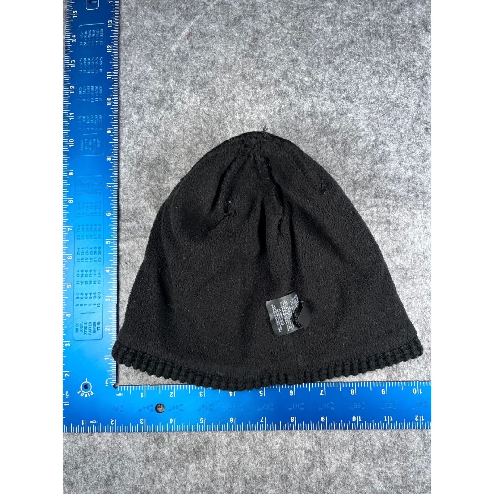 Express Express Beanie Toque Hat Unisex Adults One Size Black Waffle Knit Acrylic Polyester Embroidered Logo City New York Theme Size ONE SIZE - 6 Thumbnail