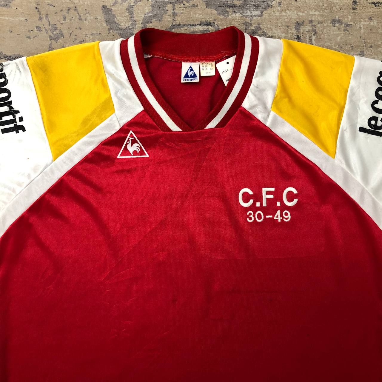 Le Coq Sportif × Vintage T421 VTG NO.12 C.F.C 30-49 LE COQ SPORTIF JERSEYS Size US XL / EU 56 / 4 - 3 Thumbnail