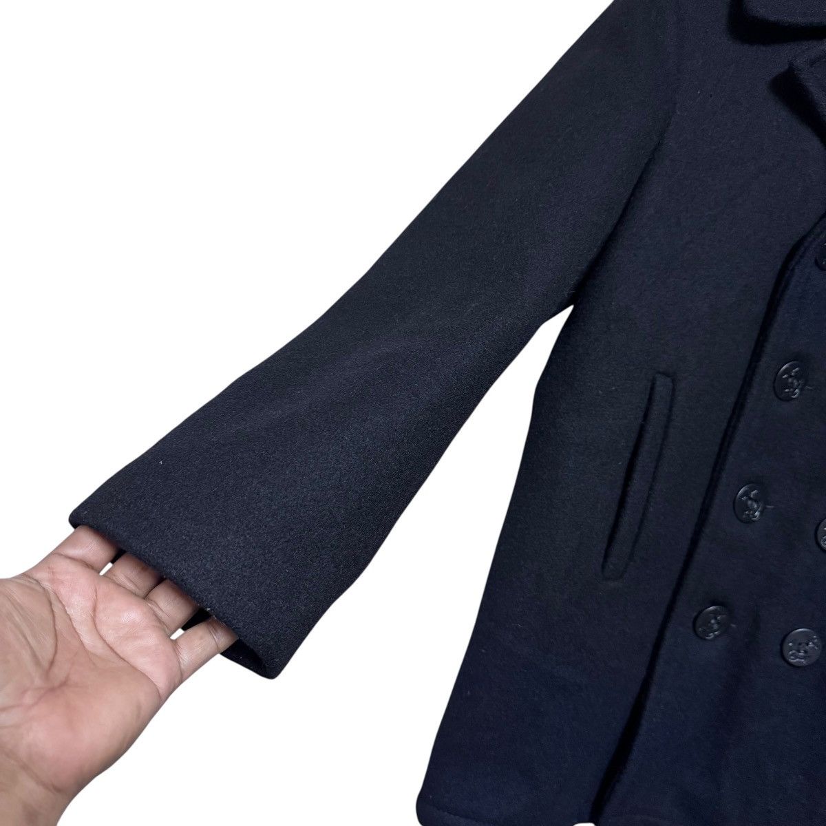 Schott Vintage Schott NYC U.S 740N Pea Jacket Melton Heavyweight Size US M / EU 48-50 / 2 - 5 Thumbnail