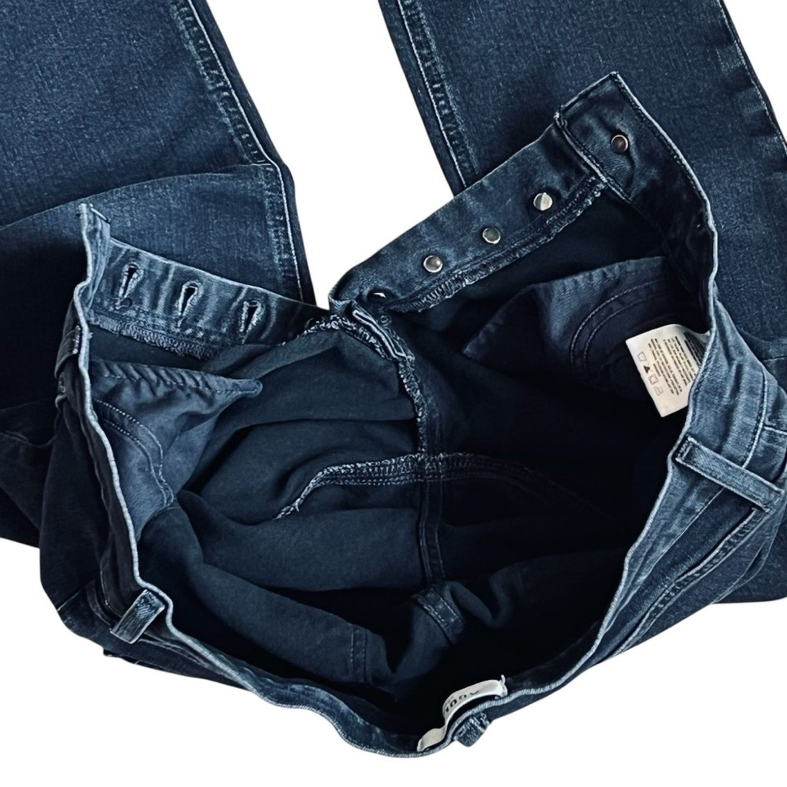 Agolde Agolde Women’s Sz 27 Black High Rise Jeans Slim Denim Size 27" / US 4 / IT 40 - 9 Thumbnail