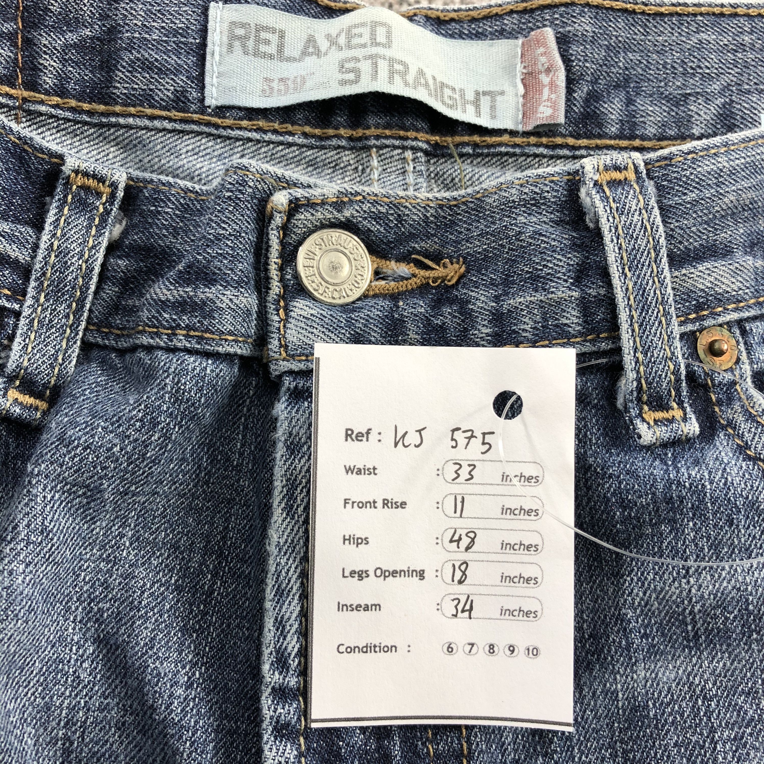 Levi's Vintage Levis 559 Jeans Faded Blue Denim KJ575 Size US 32 / EU 48 - 12 Thumbnail
