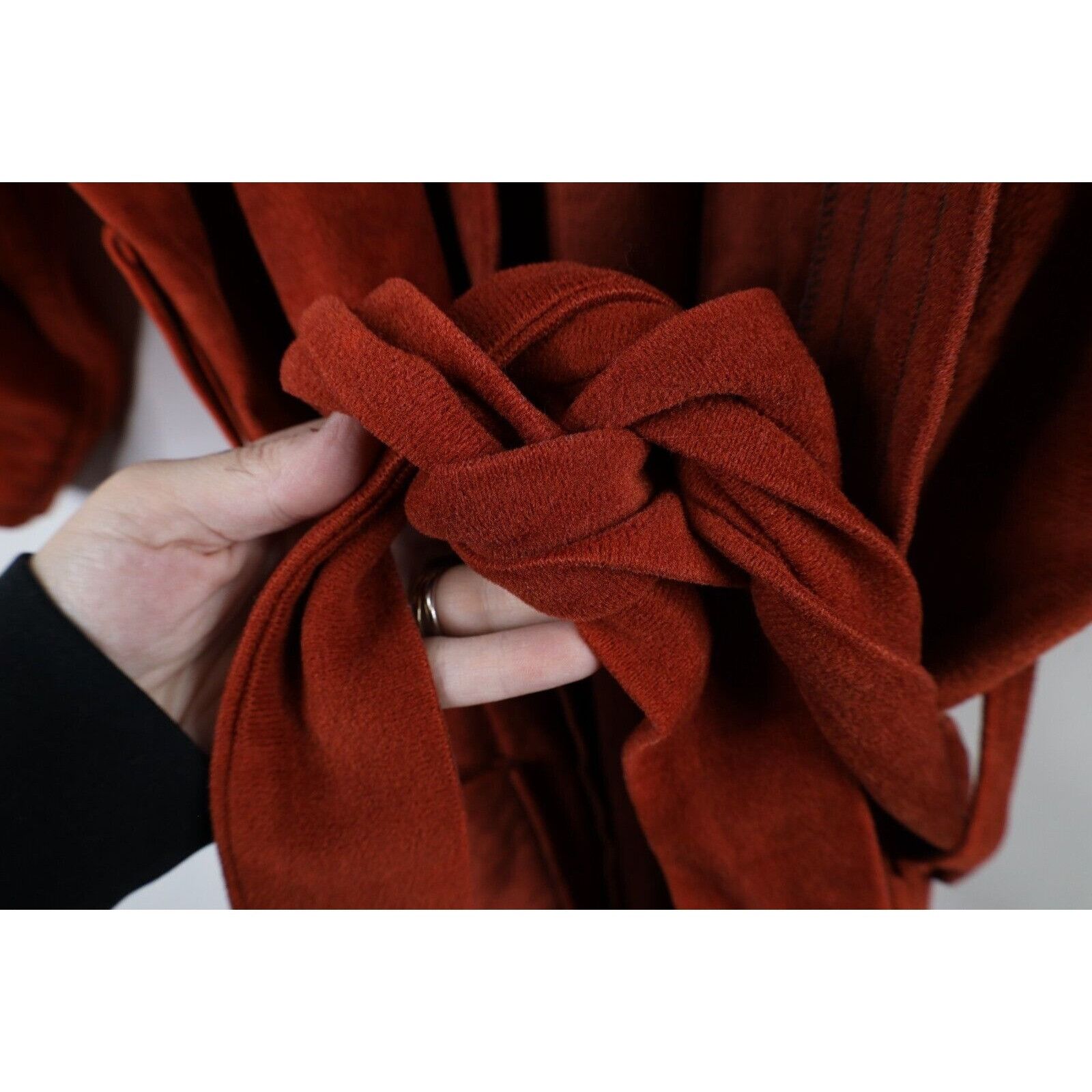 Vintage Vintage 70s Streetwear Sun Faded Velvet Velour Belted Robe Size US L / EU 52-54 / 3 - 7 Thumbnail