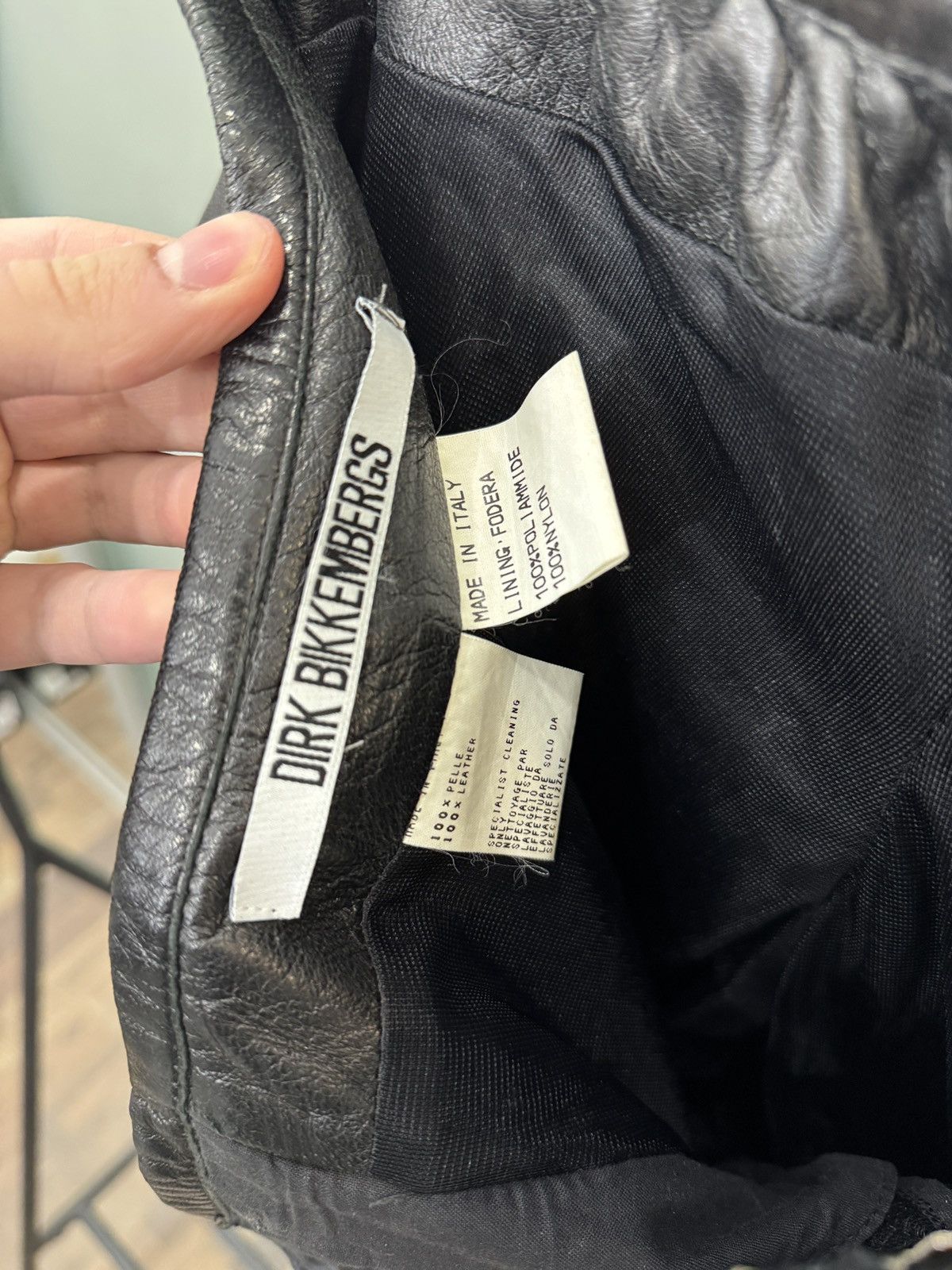 Dirk Bikkembergs A/W1998 Dirk Bikkembergs leather trousers Size US 32 / EU 48 - 5 Thumbnail