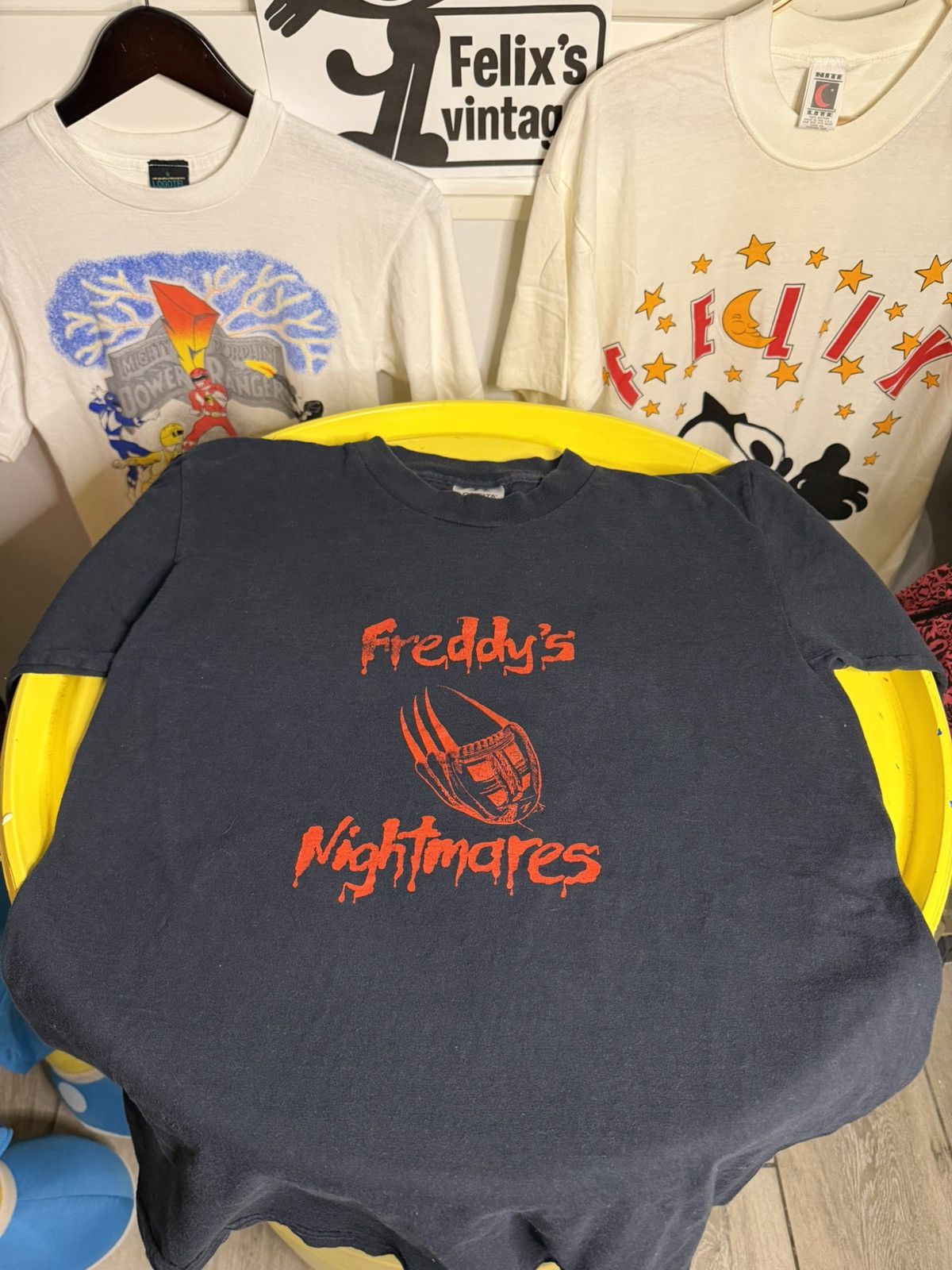 Vintage 1989 Freddy Krueger single stitch T-shirt Size US M / EU 48-50 / 2 - 4 Thumbnail