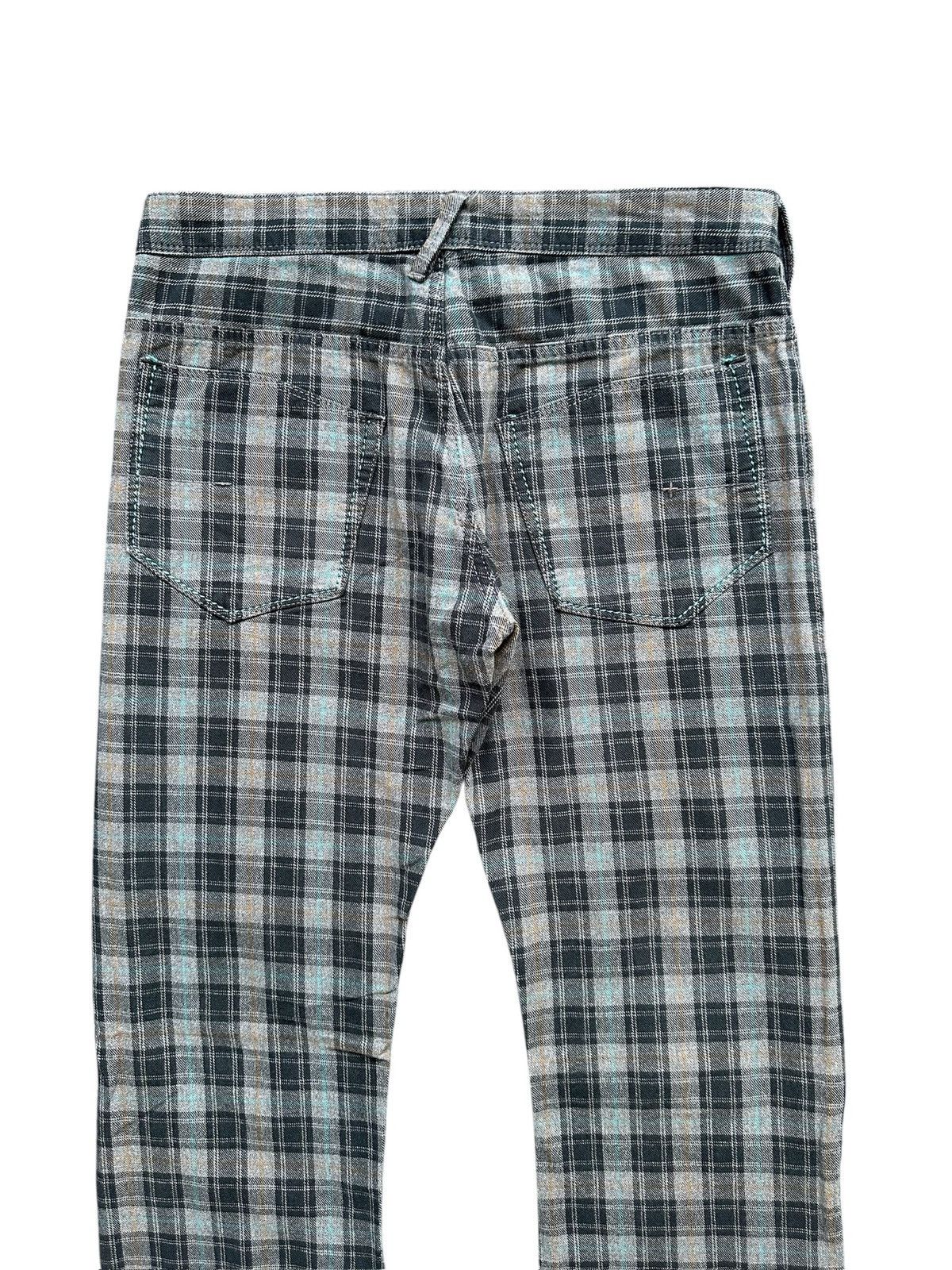 Japanese Brand 2000's Hiromichi by Hiromichi Nakano plaid pant Size US 31 - 5 Thumbnail