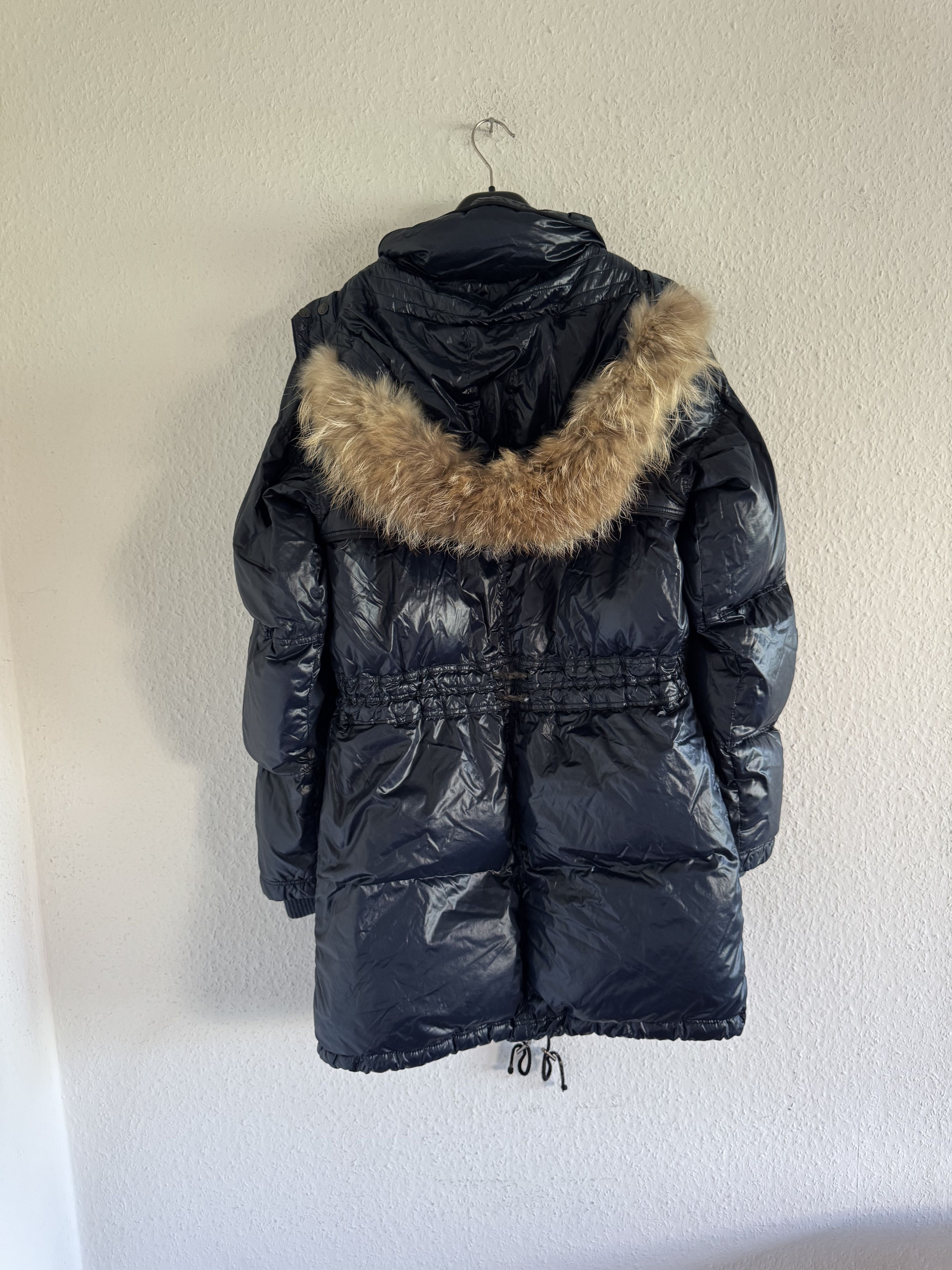 Just Cavalli Glossy Down Fur Trim Puffer Coat Size US M / EU 48-50 / 2 - 2 Thumbnail