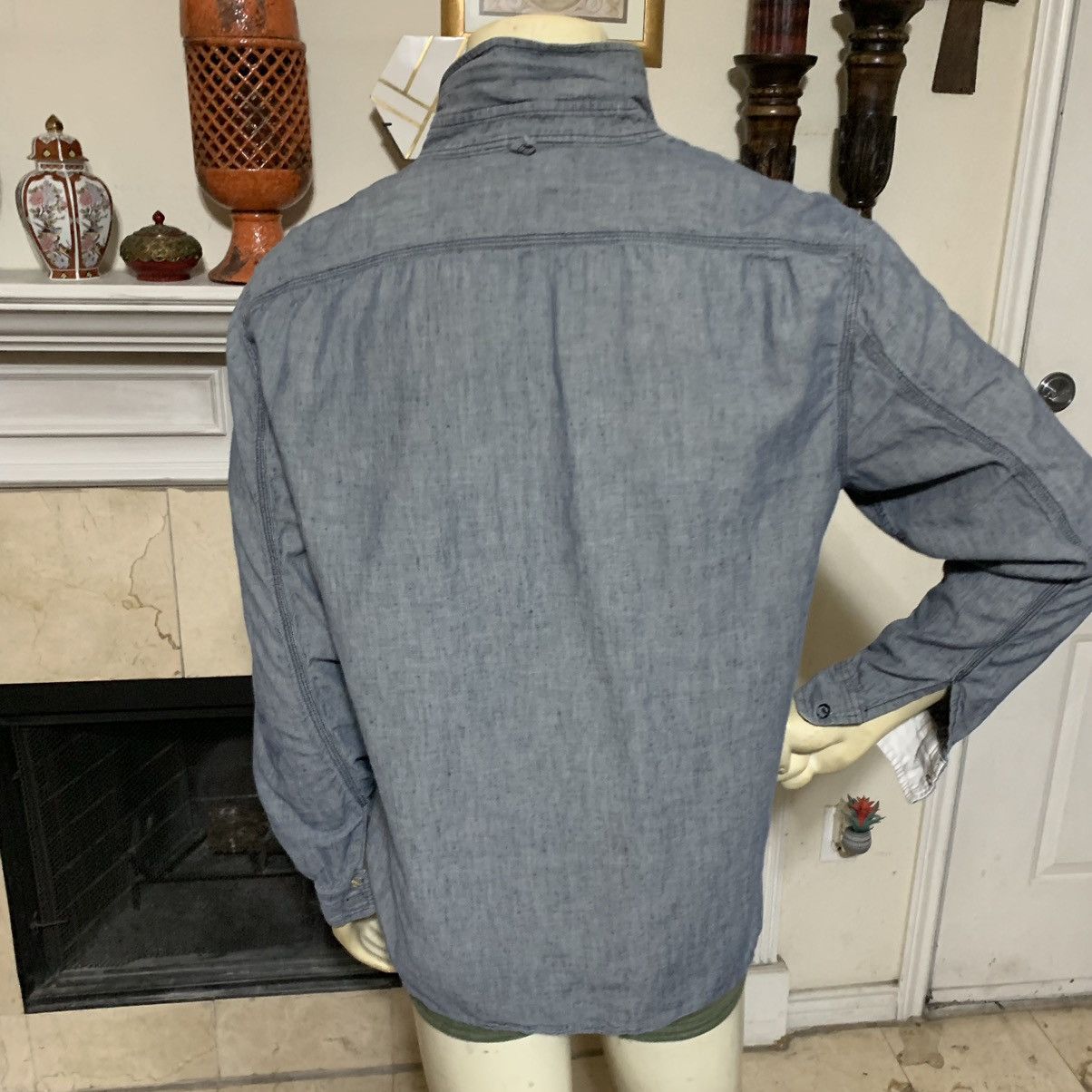 Alex Mill Denim Chambray Shirt Size US XL / EU 56 / 4 - 9 Thumbnail