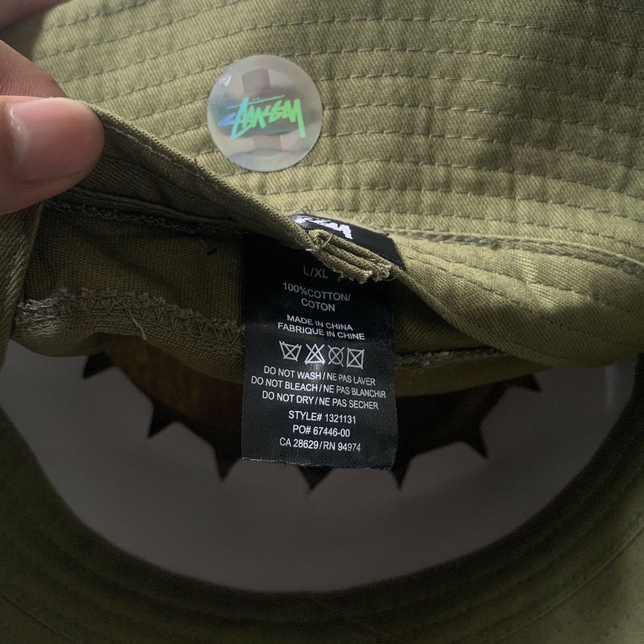 Stussy Stussy twill lock up bucket hat Size ONE SIZE - 5 Thumbnail