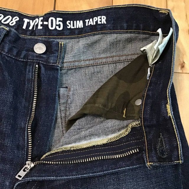 Bape BAPE TYPE5 denim pants purple camo a bathing ape ★size S Size US 30 / EU 46 - 7 Thumbnail
