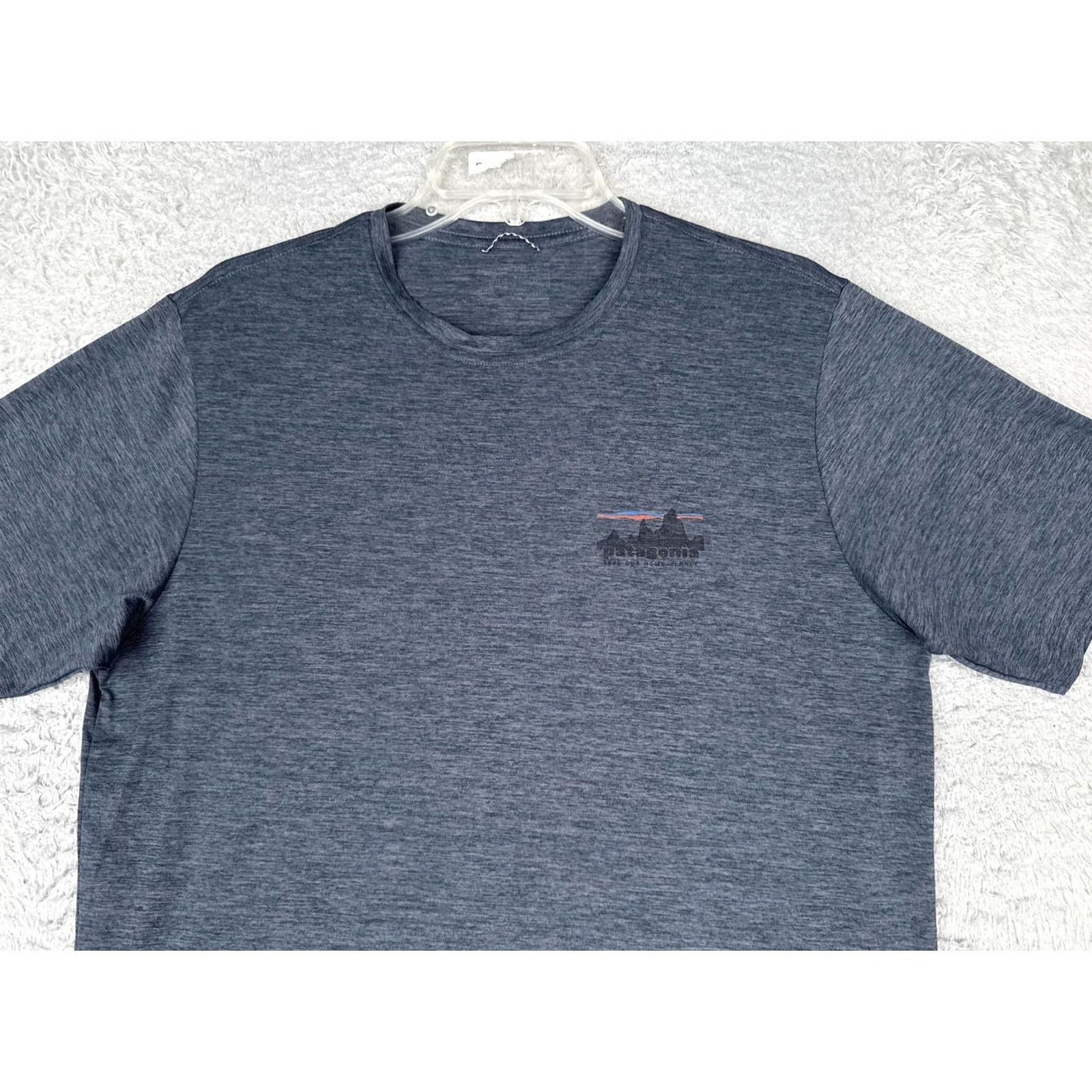 Patagonia Patagonia Shirt Mens Medium Gray Crew Neck Short Sleeve Save Our Home Planet Tee Size US M / EU 48-50 / 2 - 5 Thumbnail