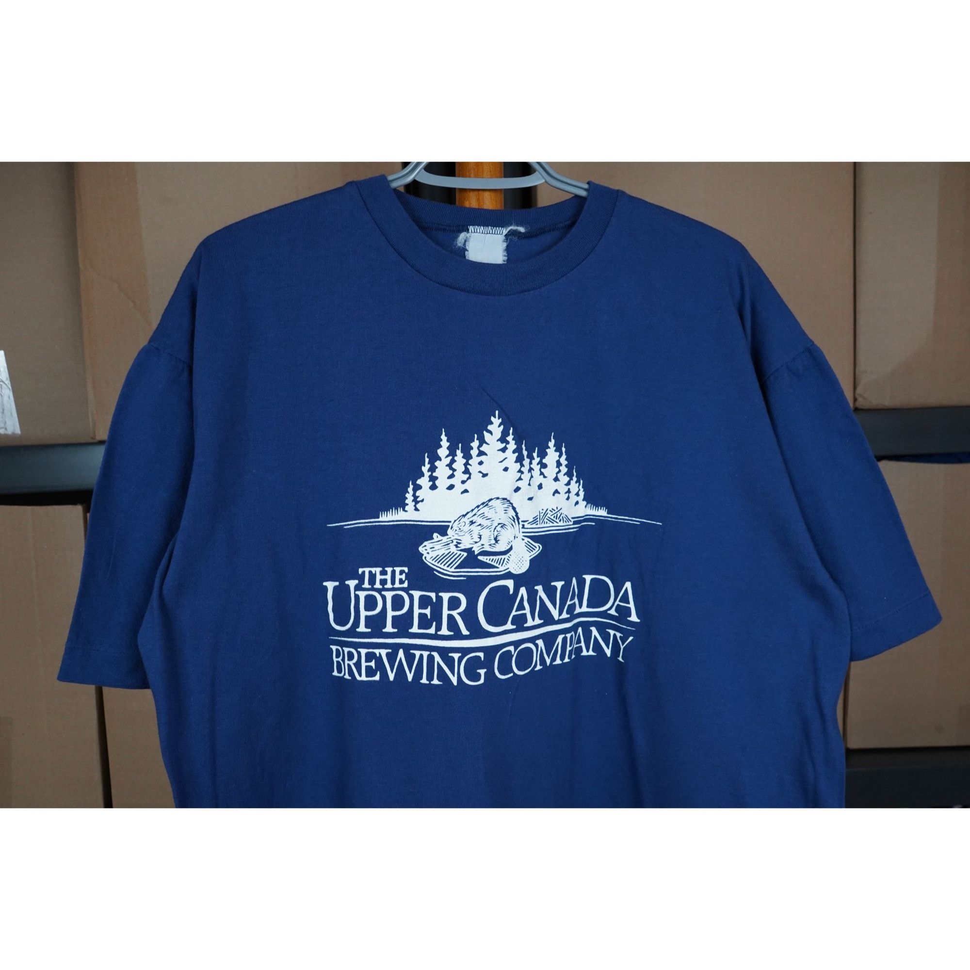 Vintage 90s Canadian Brewing Company Vintage Tshirt Men's XL #314 Size US XL / EU 56 / 4 - 3 Thumbnail