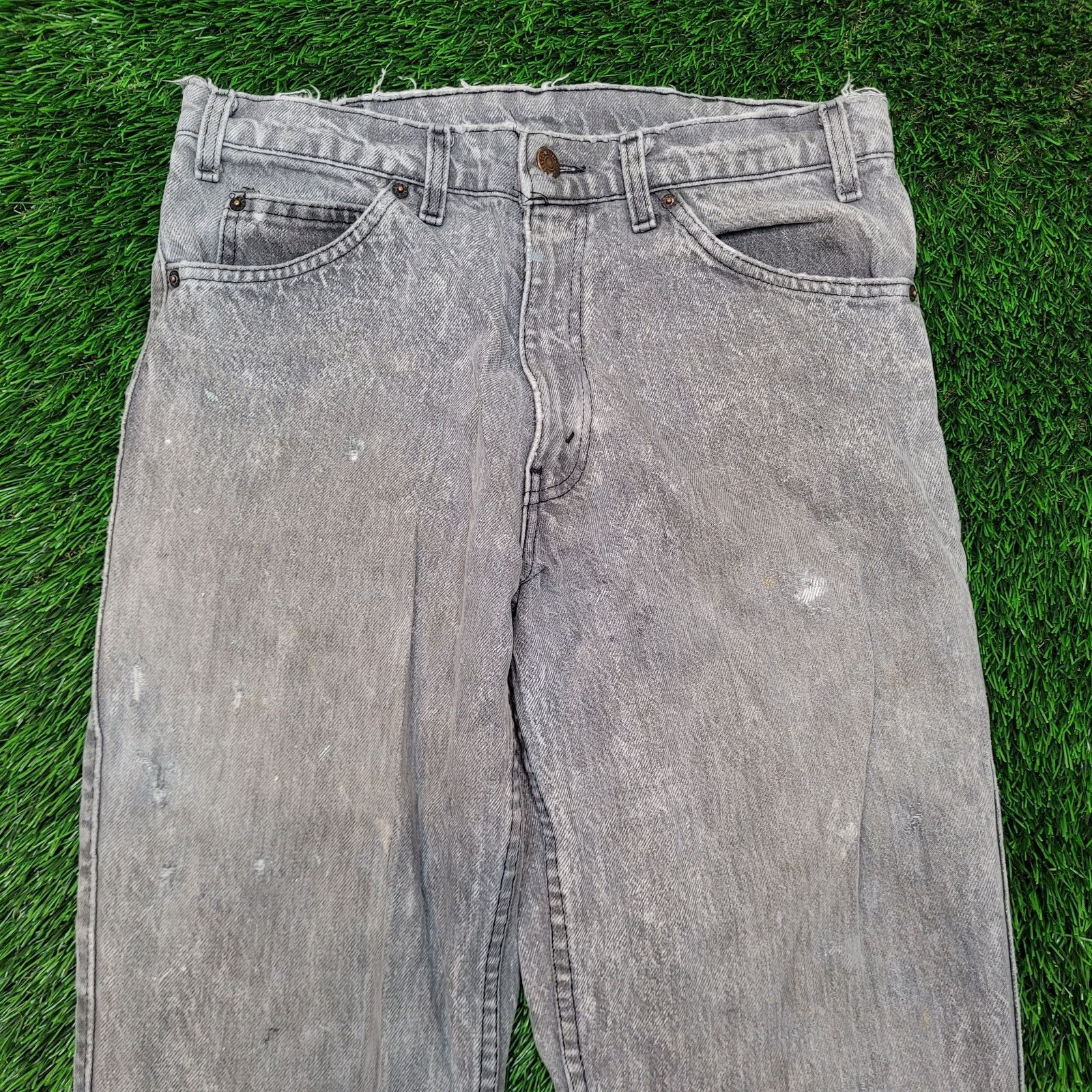 Levi's VTG 90s Levi's Jeans 32x33 (Tag 34x32) High Rise Acid Wash Size US 32 / EU 48 - 2 Thumbnail