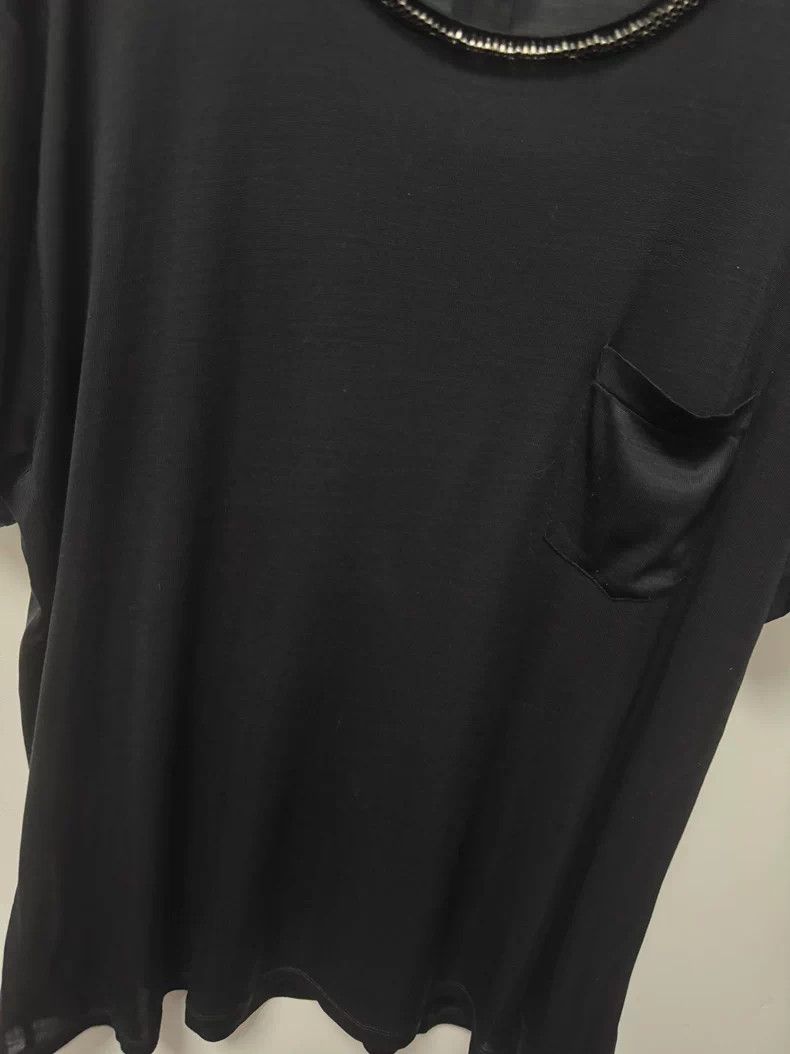 Saint Laurent Paris Saint Laurent Paris 13fw show style mulberry silk pocket tu Size US XL / EU 56 / 4 - 3 Thumbnail