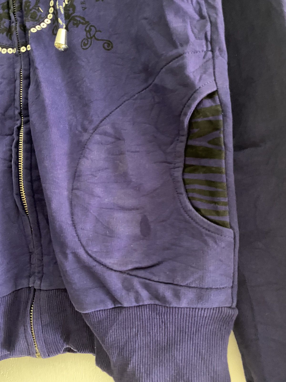 If Six Was Nine × Japanese Brand × Le Grande Bleu (L.G.B.) Y2k Vero moda glitter hoodie Size US M / EU 48-50 / 2 - 4 Thumbnail