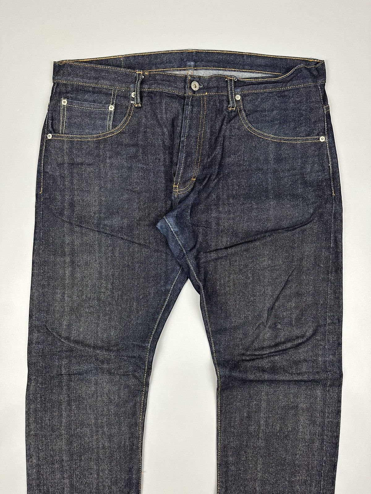 Designer Vintage Selvedge Denim Wrench Pocket Design Size US 40 / EU 56 - 4 Thumbnail
