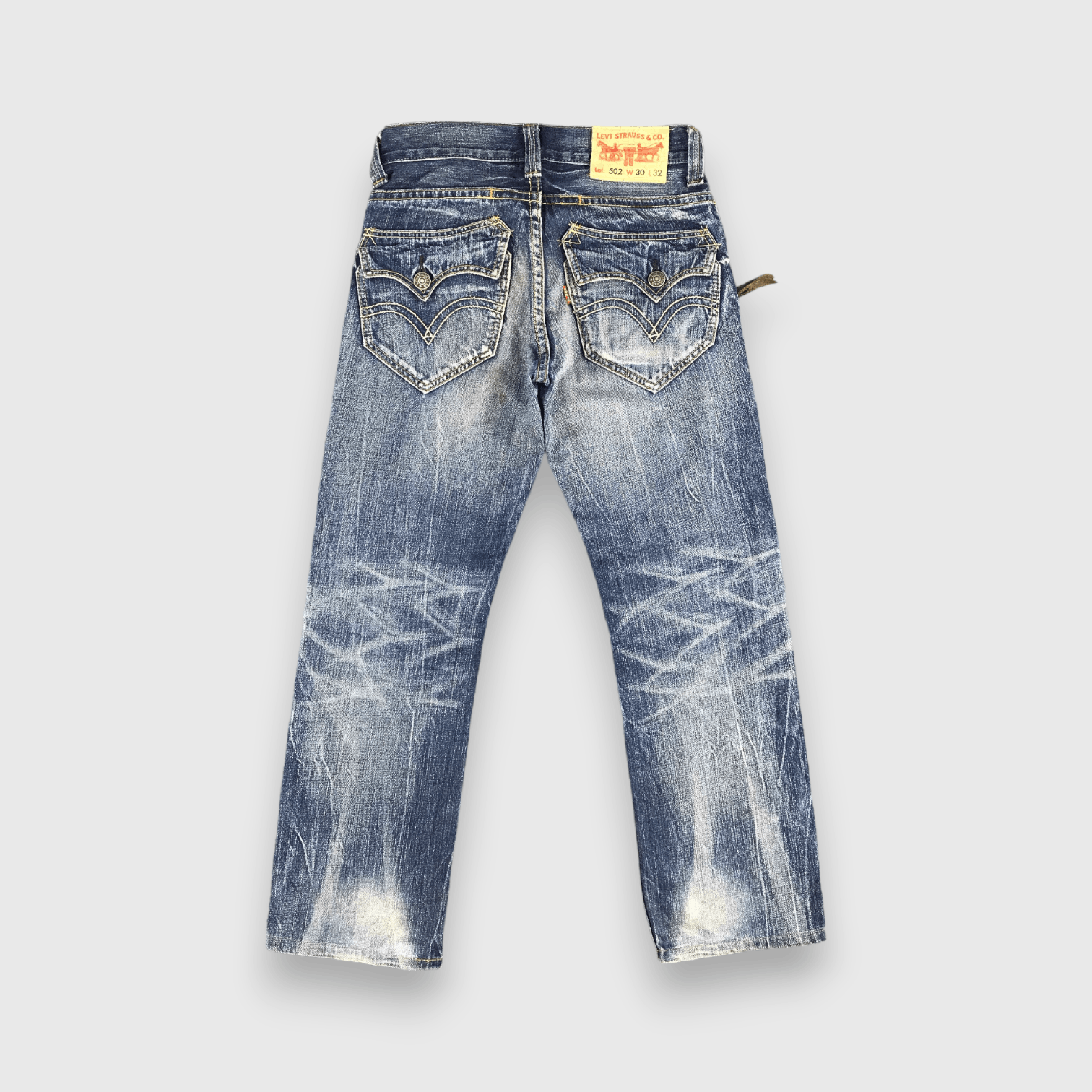 Levi's Vintage 90s Levis 502 Earth Tone Jeans-J1810 Size US 31 - 2 Thumbnail