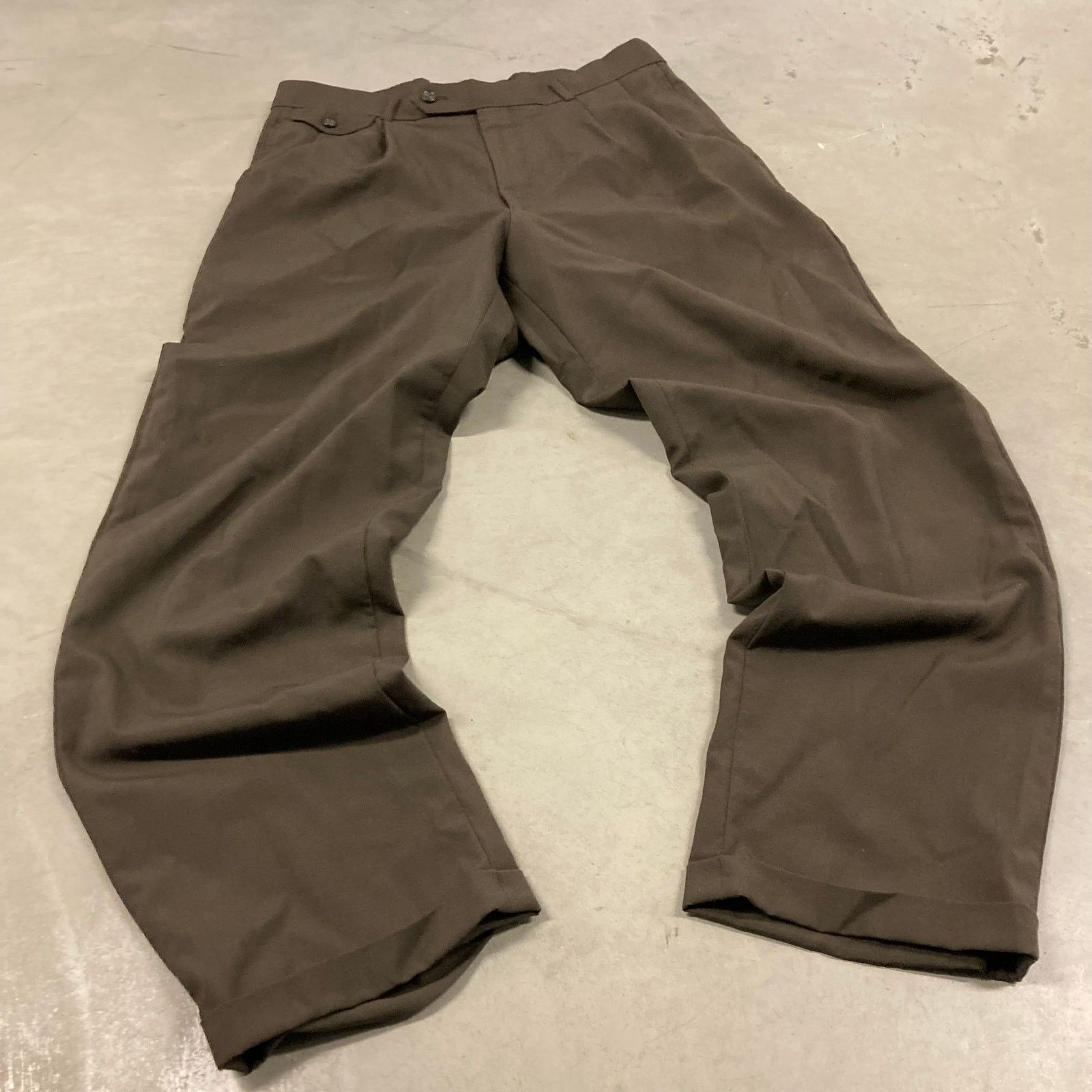Vintage vintage baggy dress pants 34x31 Size US 34 / EU 50 - 1 Thumbnail