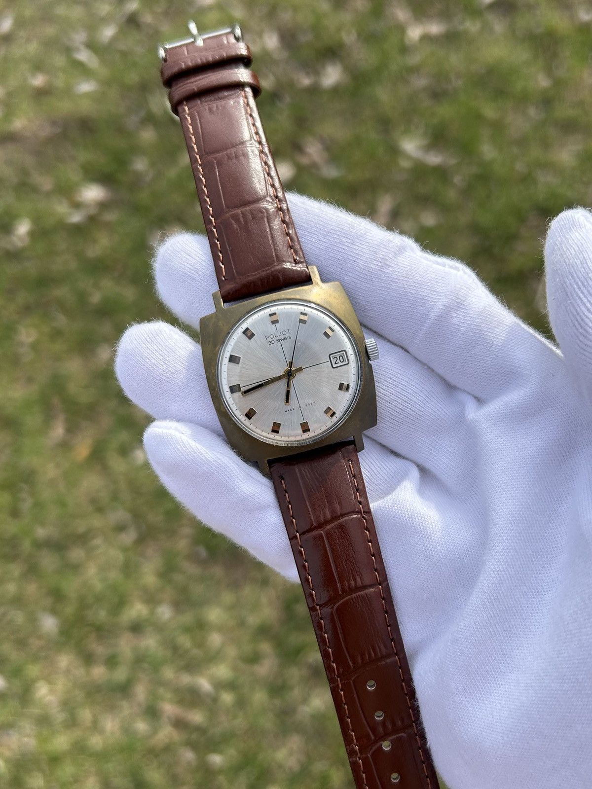 Vintage Vintage Watch Poljot Automatic Mechanical Soviet USSR 1980s Size ONE SIZE - 16 Thumbnail