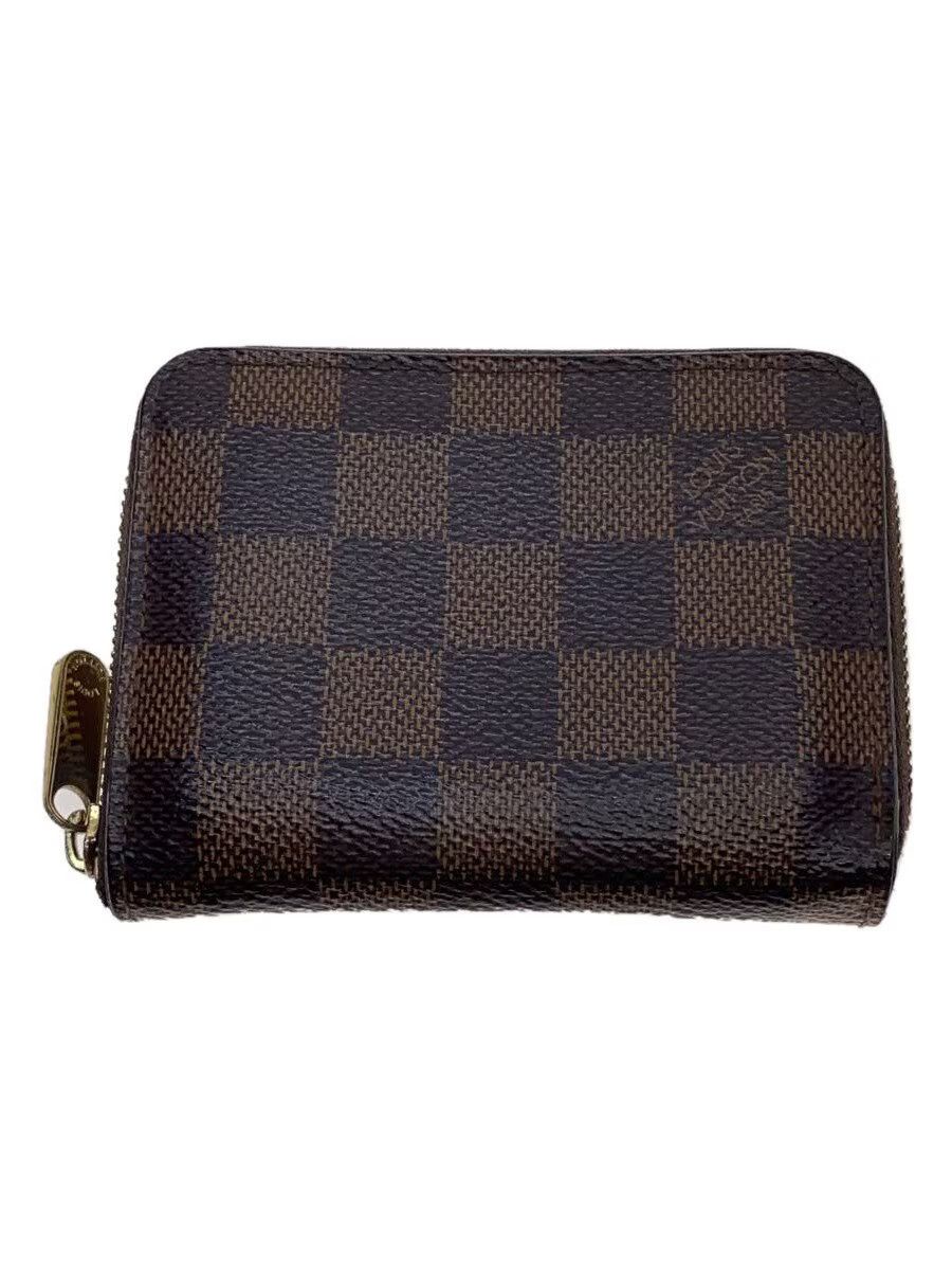 Louis Vuitton Louis Vuitton Leather Coin Case Brown Size ONE SIZE - 1 Thumbnail